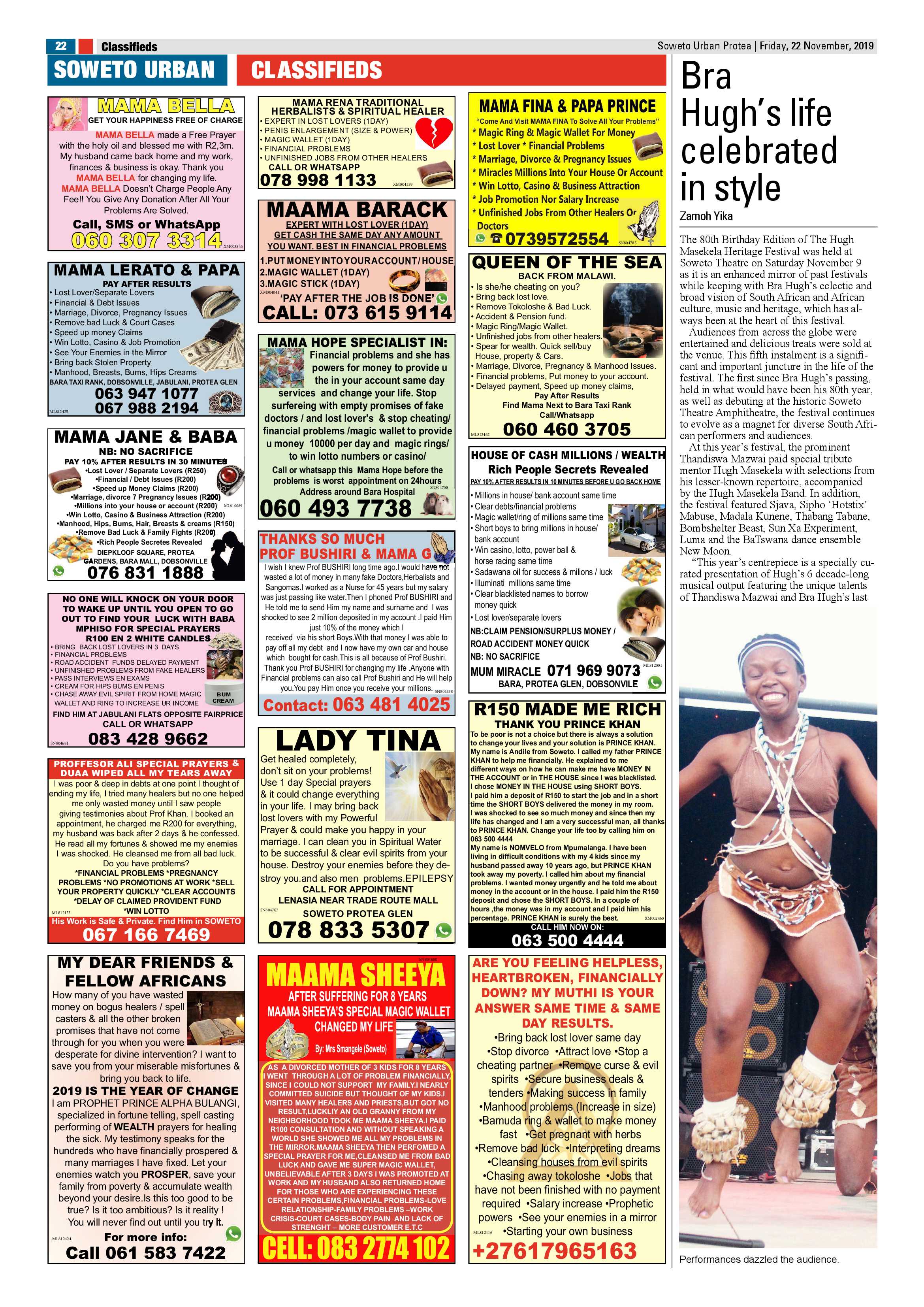 Protea News – November 22, 2019 page 22