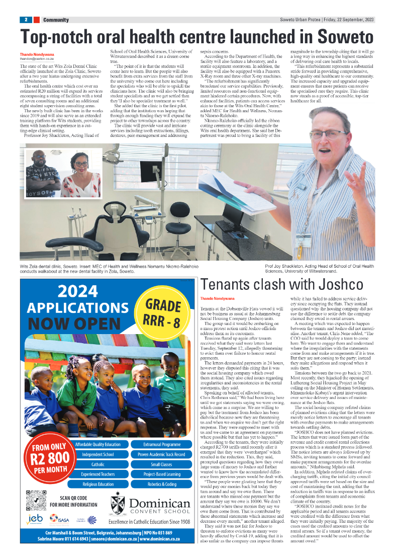 Protea: 22 September 2023 page 2