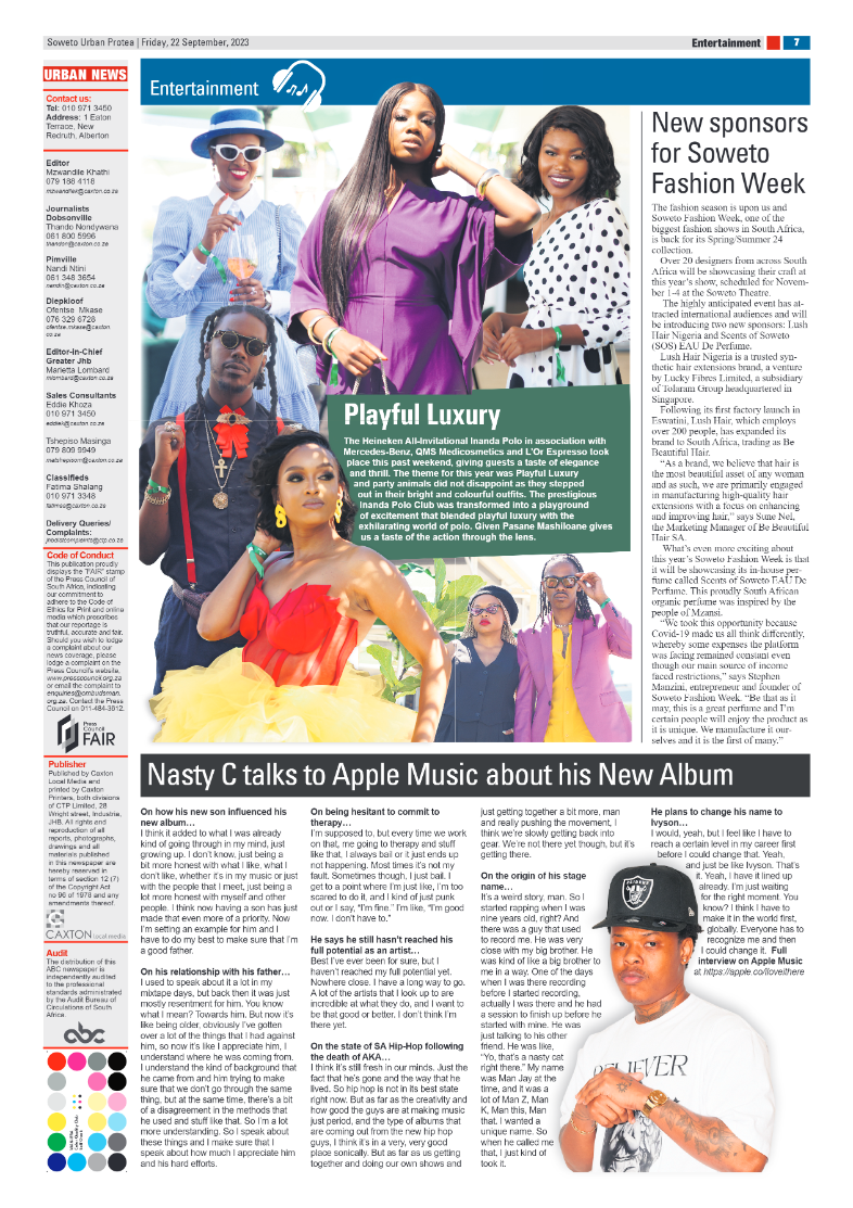 Protea: 22 September 2023 page 7