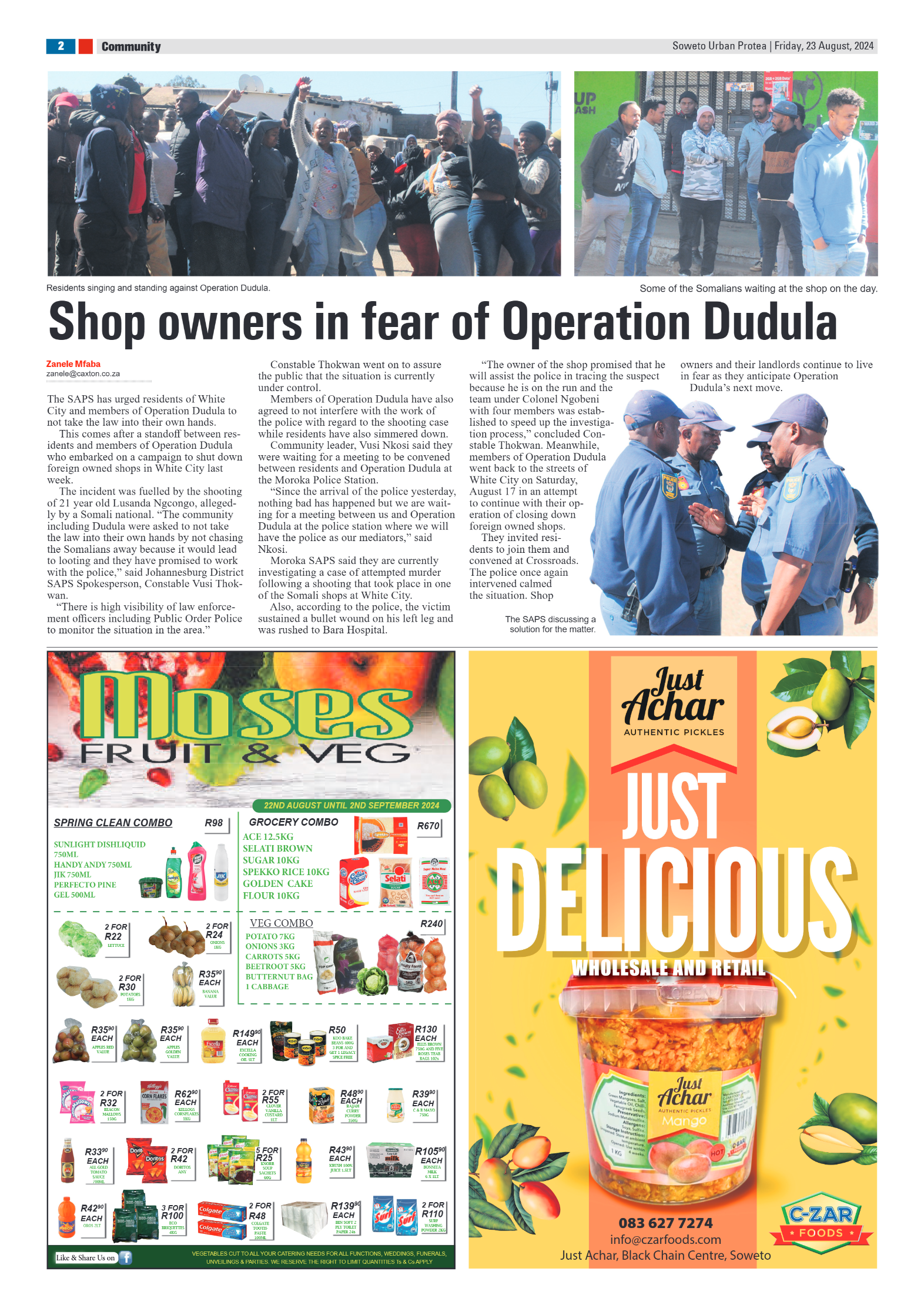 Protea: 23 August 2024 page 2
