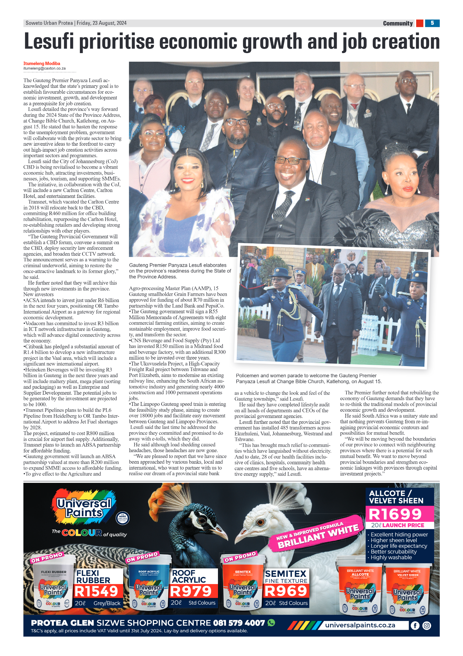 Protea: 23 August 2024 page 5