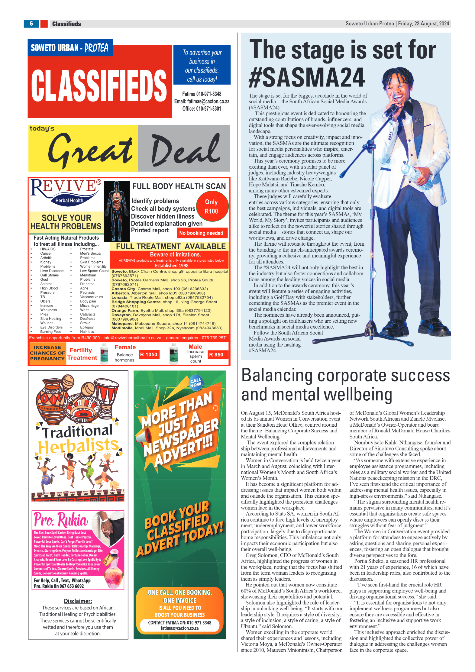 Protea: 23 August 2024 page 6