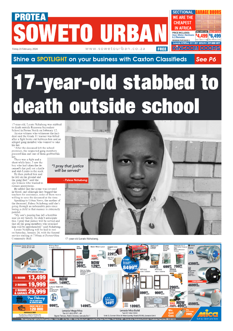 Protea: 23 February 202 page 1