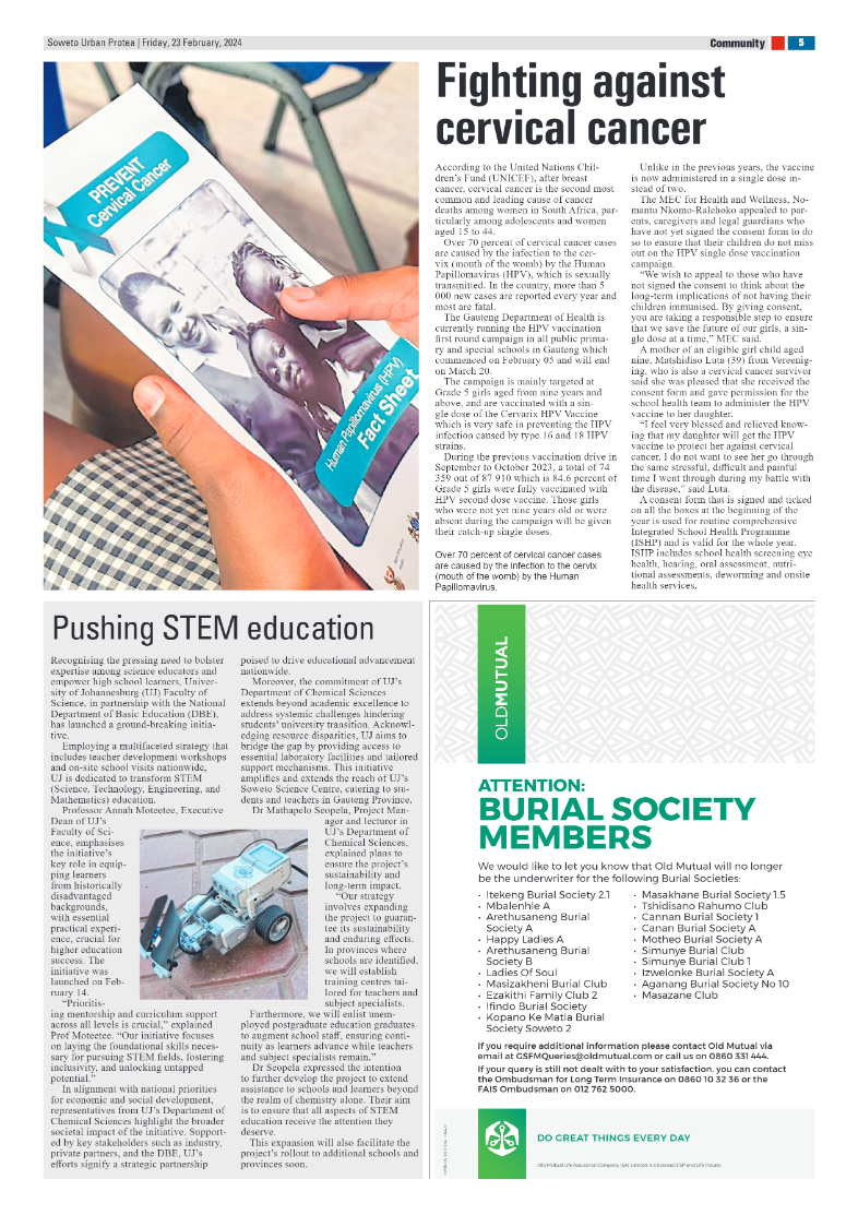 Protea: 23 February 202 page 5