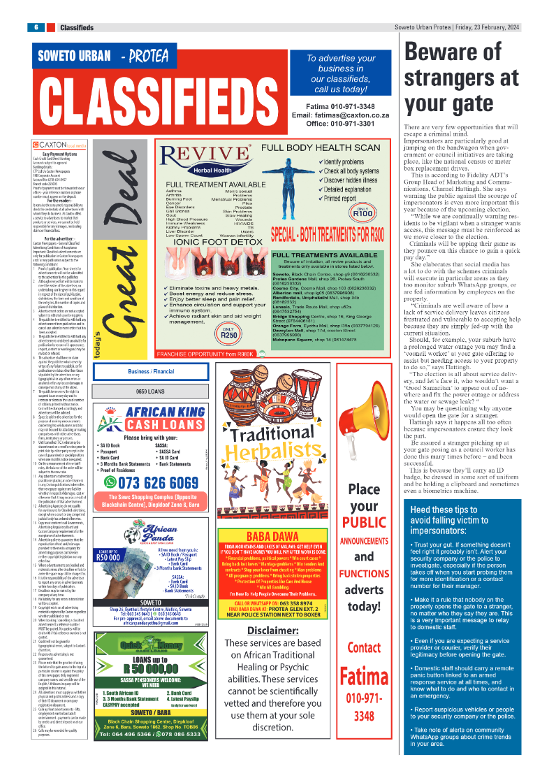 Protea: 23 February 202 page 6