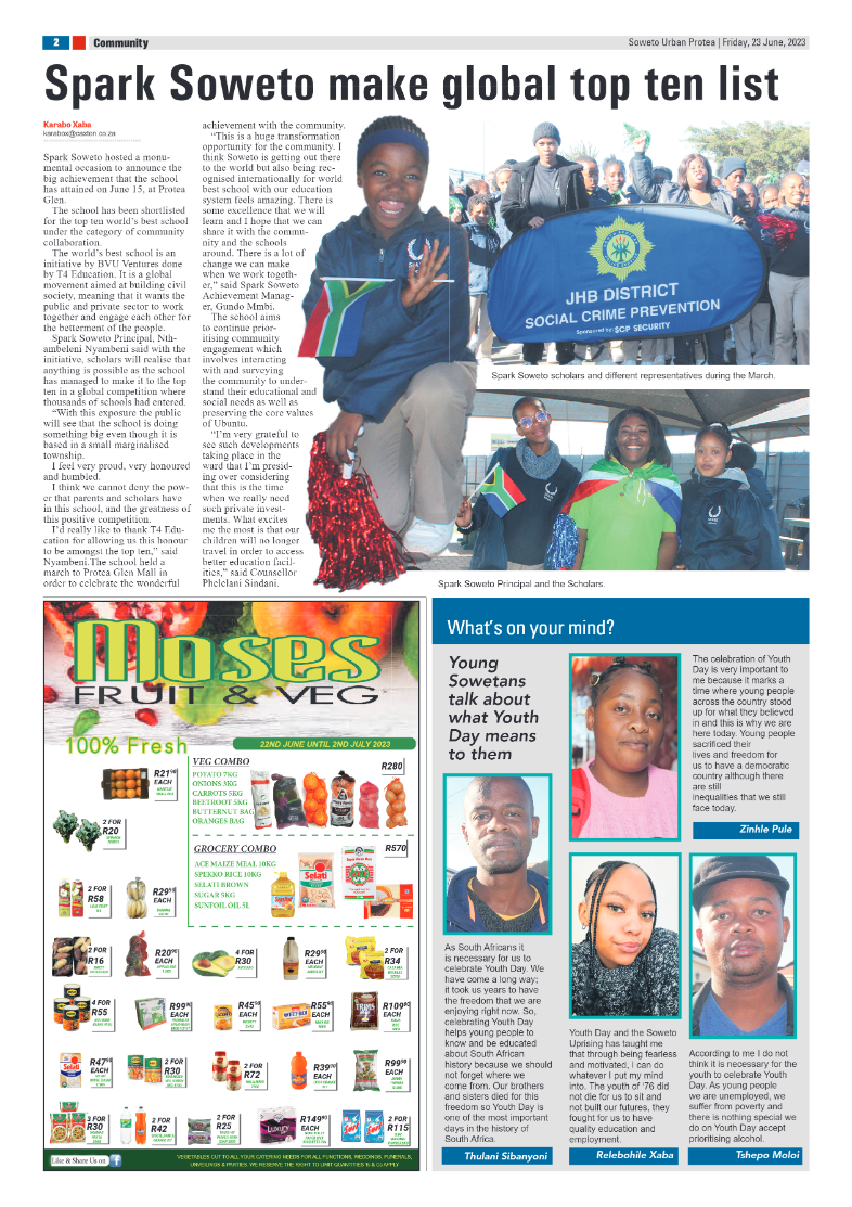 Protea: 23 June 2023 page 2