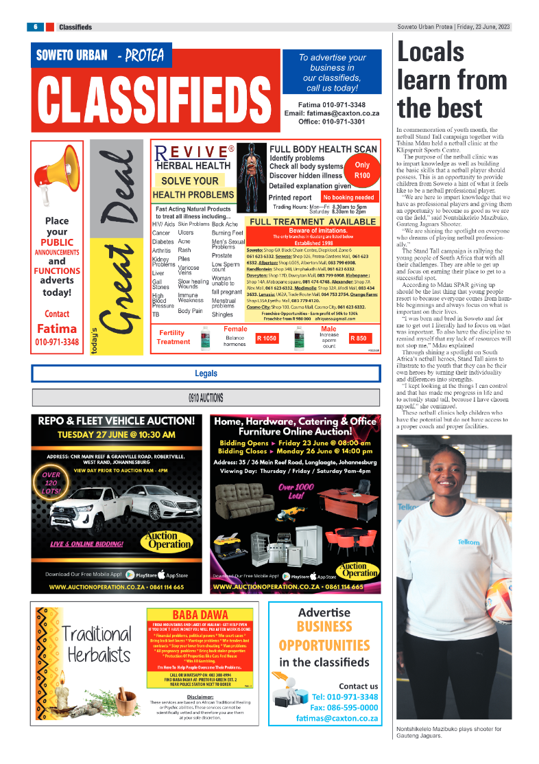 Protea: 23 June 2023 page 6