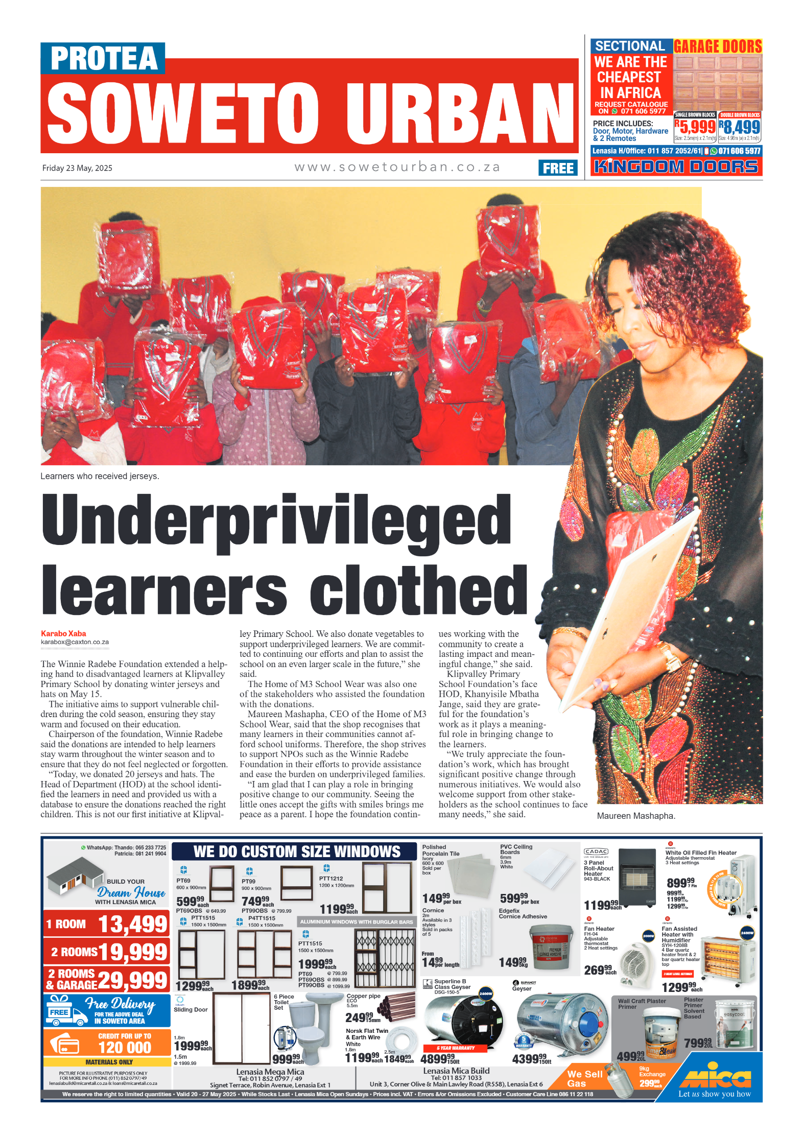 Protea: 23 May 2025 page 1