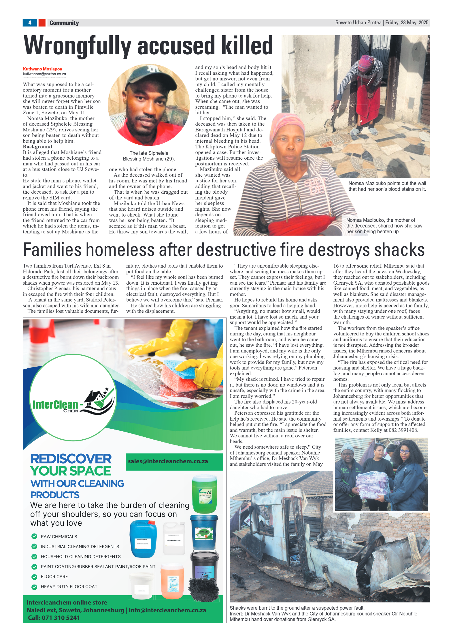 Protea: 23 May 2025 page 4