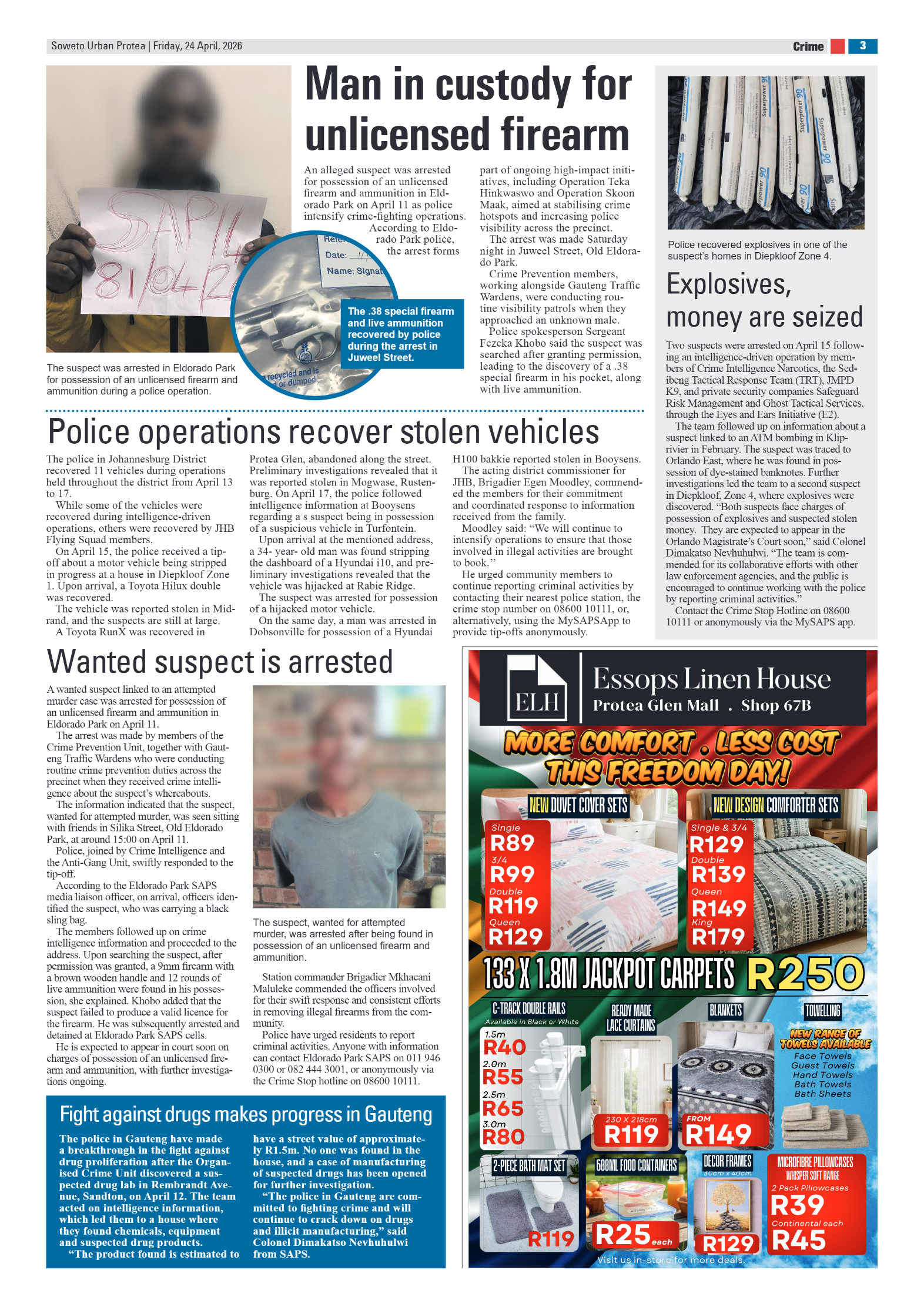 Protea: 26 April 2026 page 3