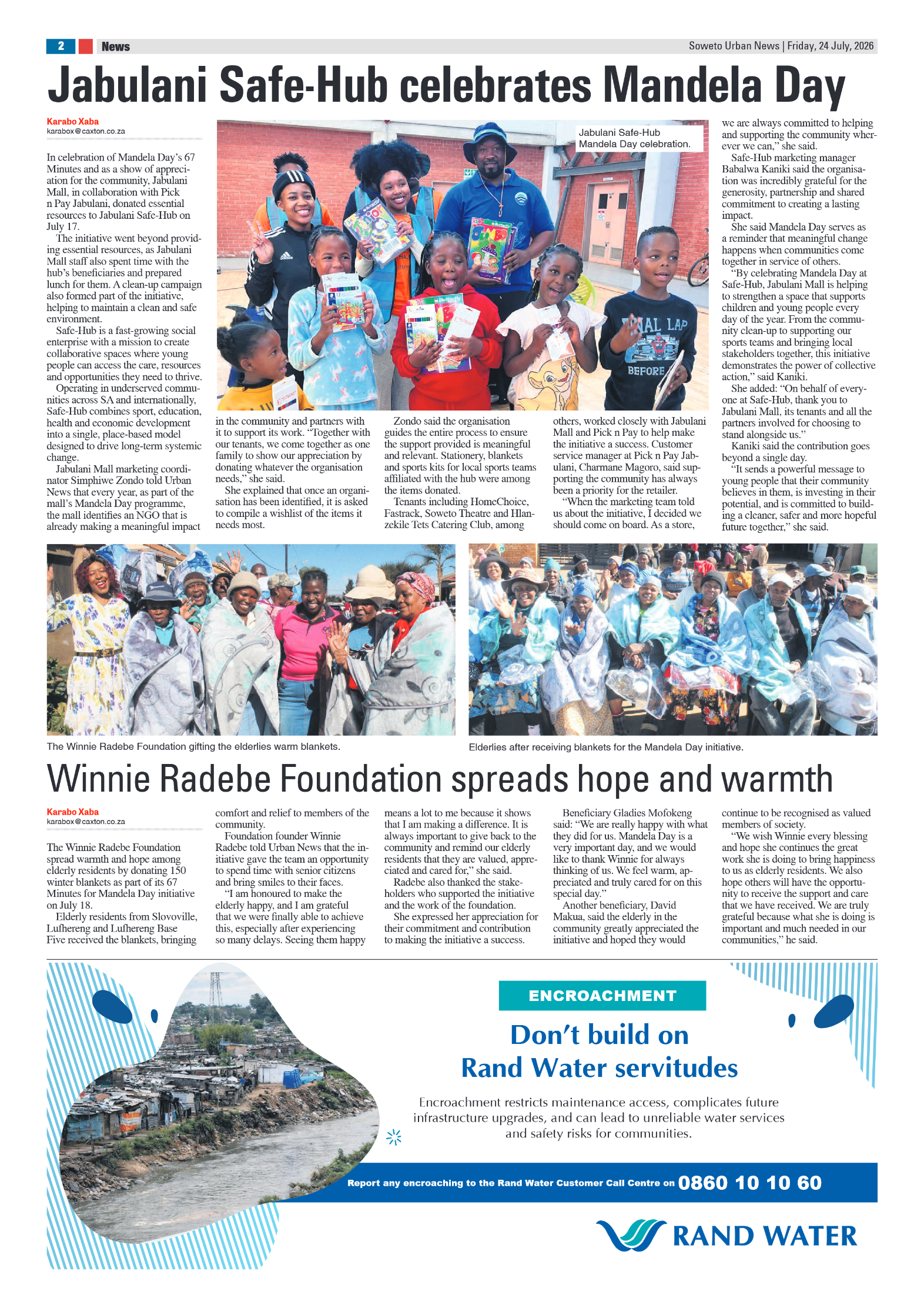 Protea 24 July 2026 page 2