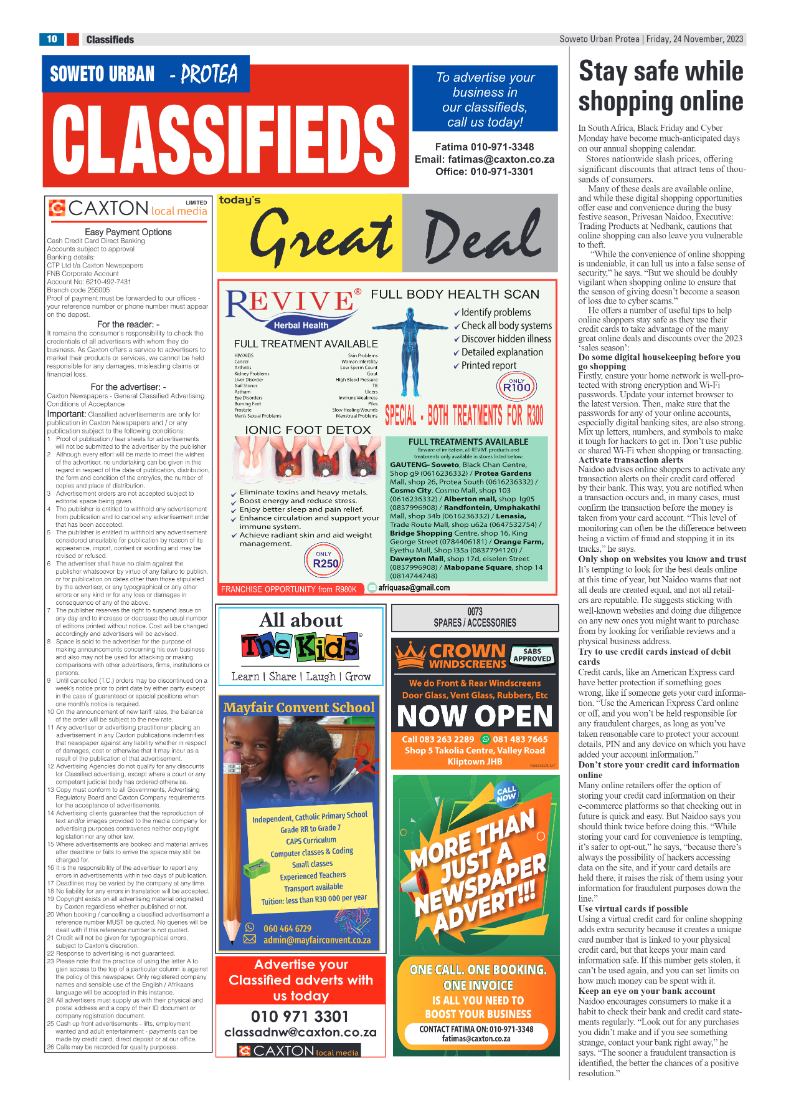 Protea: 24 November 2023 page 10