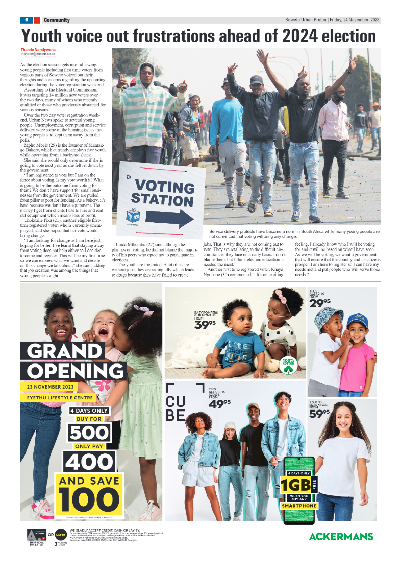 Protea: 24 November 2023 page 6