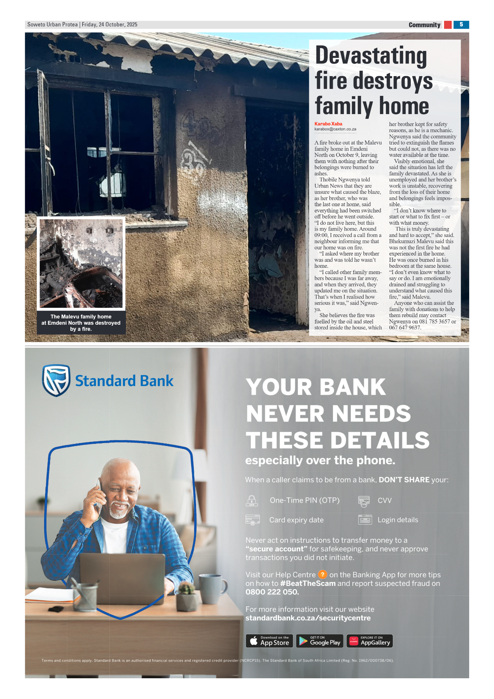 Protea: 24 October 2025 page 5