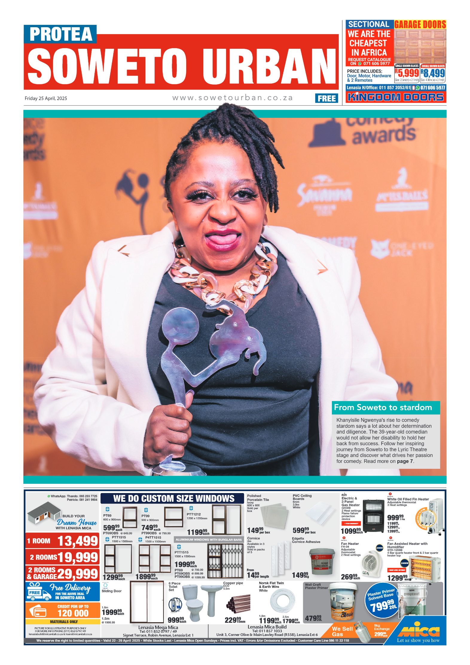 Protea: 25 April 2025 page 1