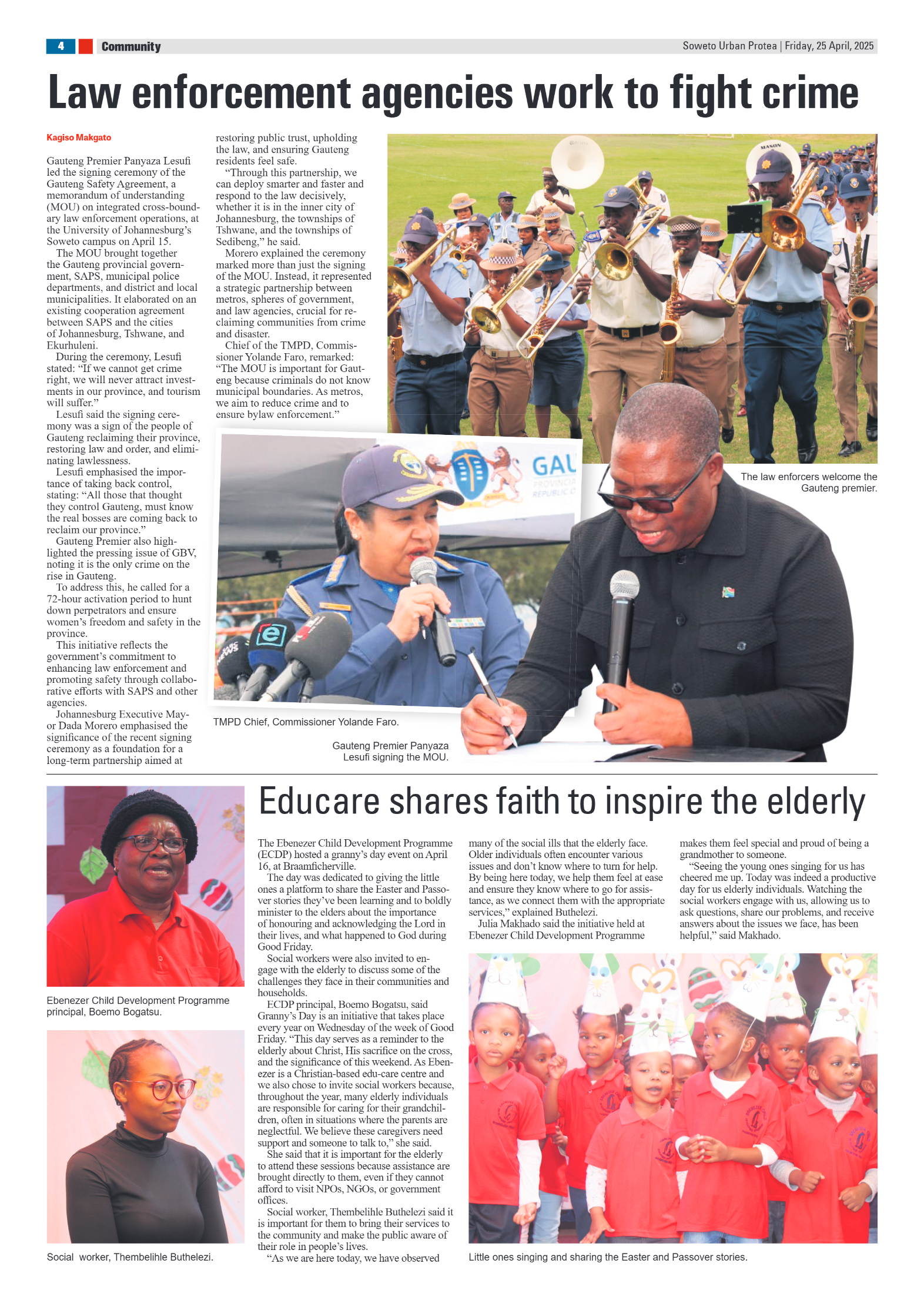 Protea: 25 April 2025 page 4