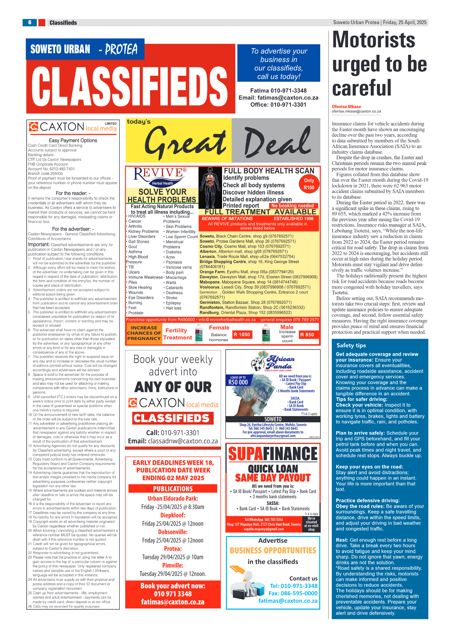 Protea: 25 April 2025 page 6