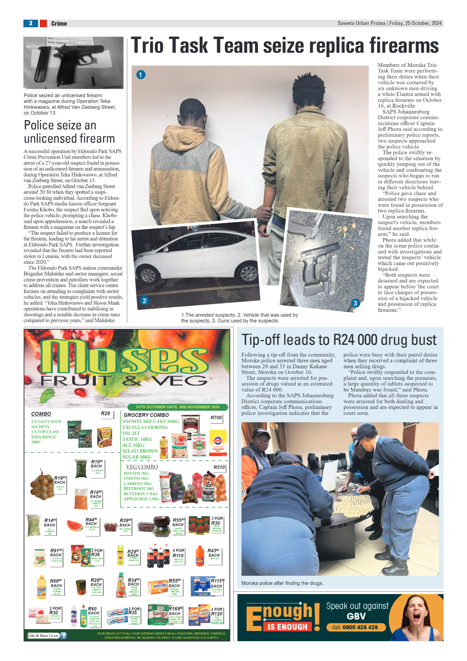 Protea: 25 October 2024 page 2