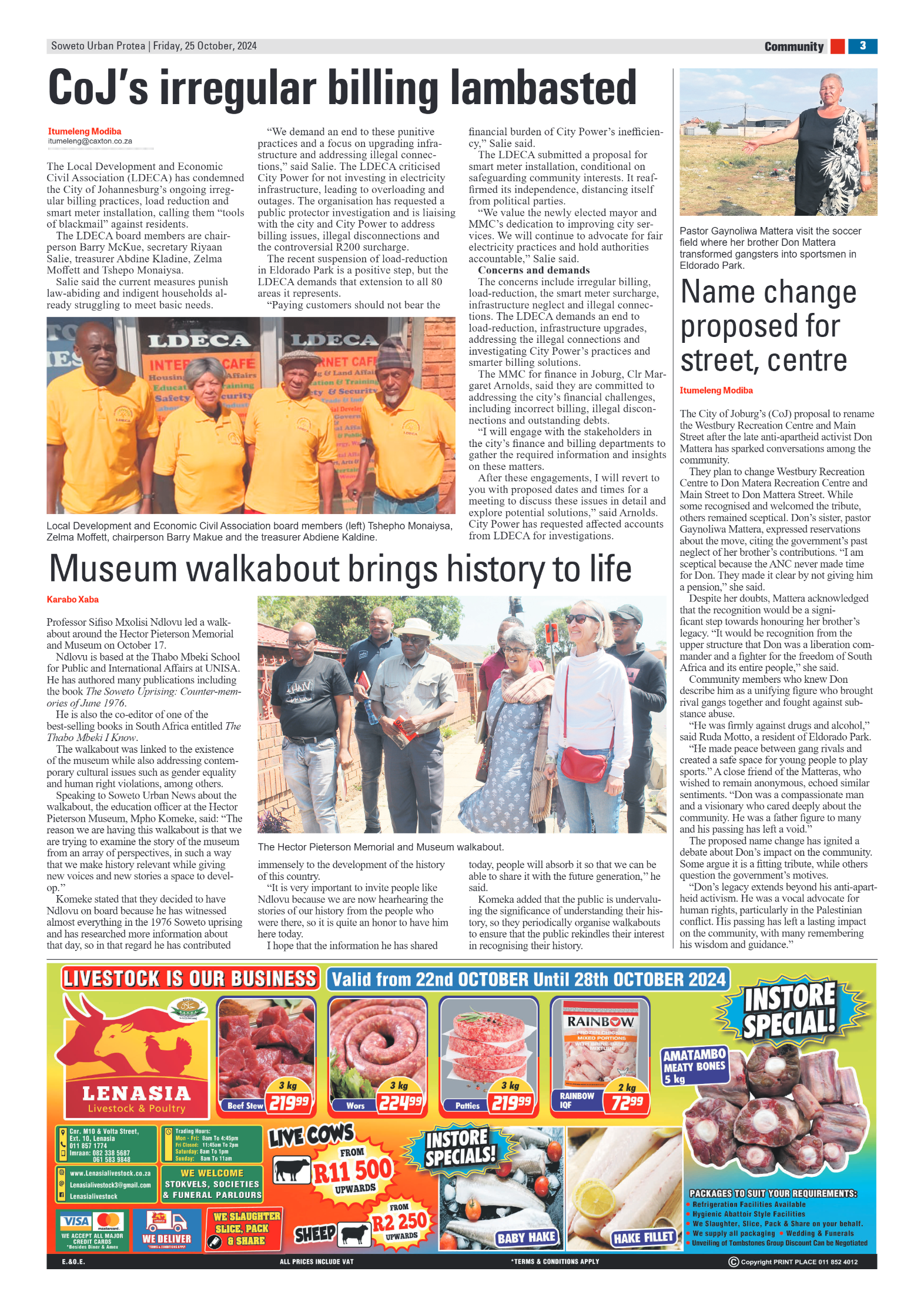 Protea: 25 October 2024 page 3