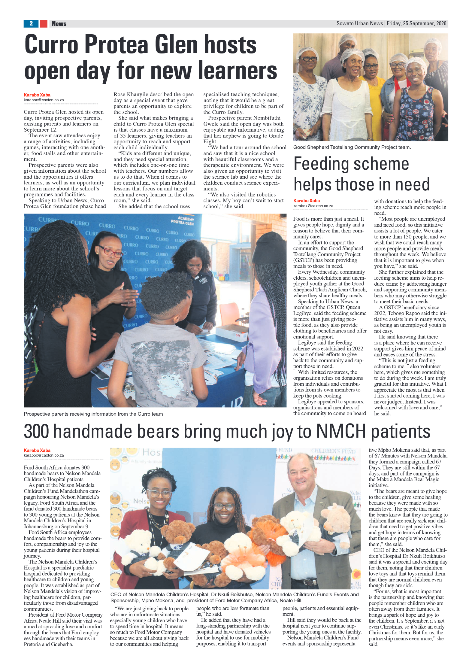 Protea 25 September 2026 page 2
