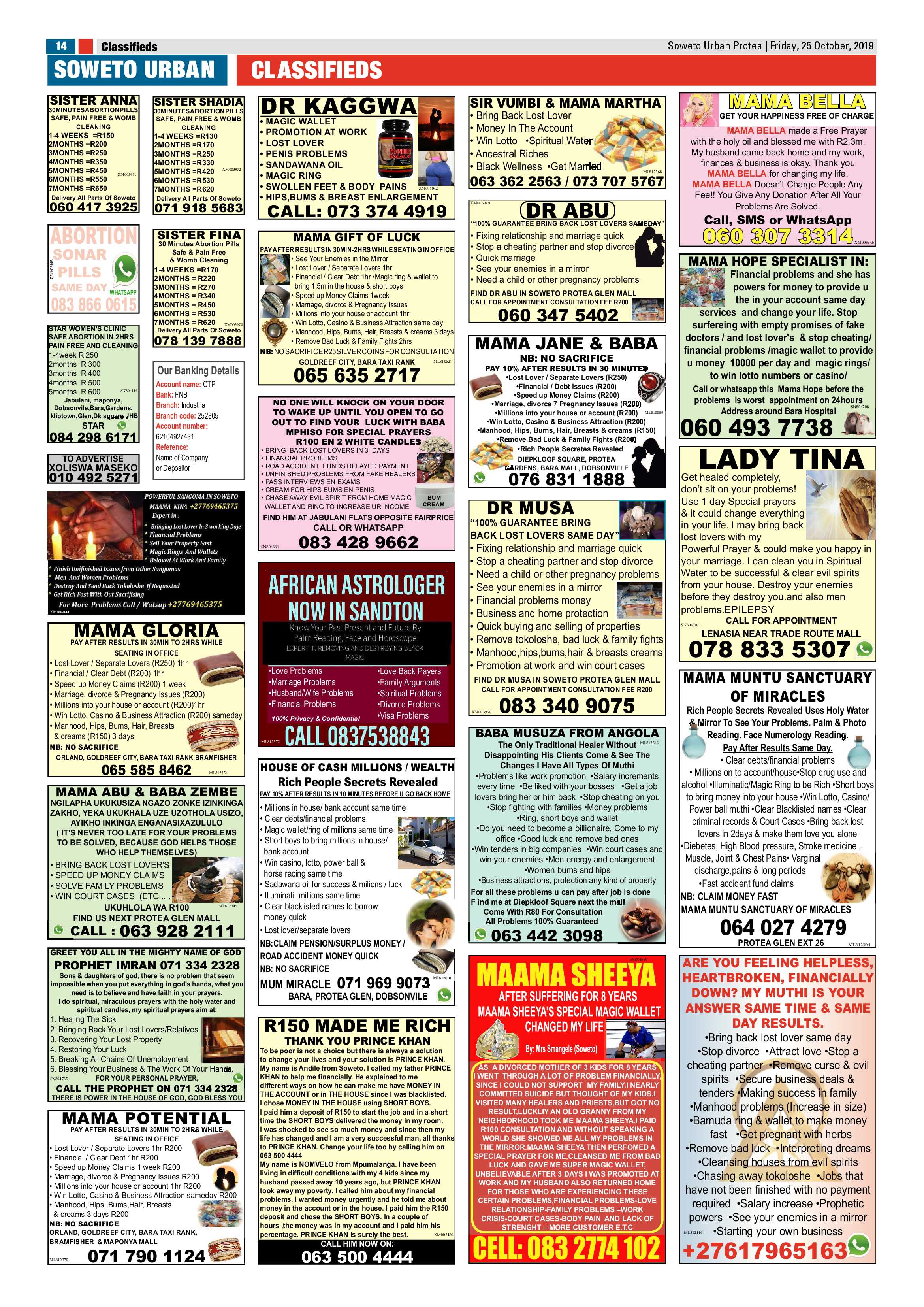 Protea News – October 25, 2019 page 14