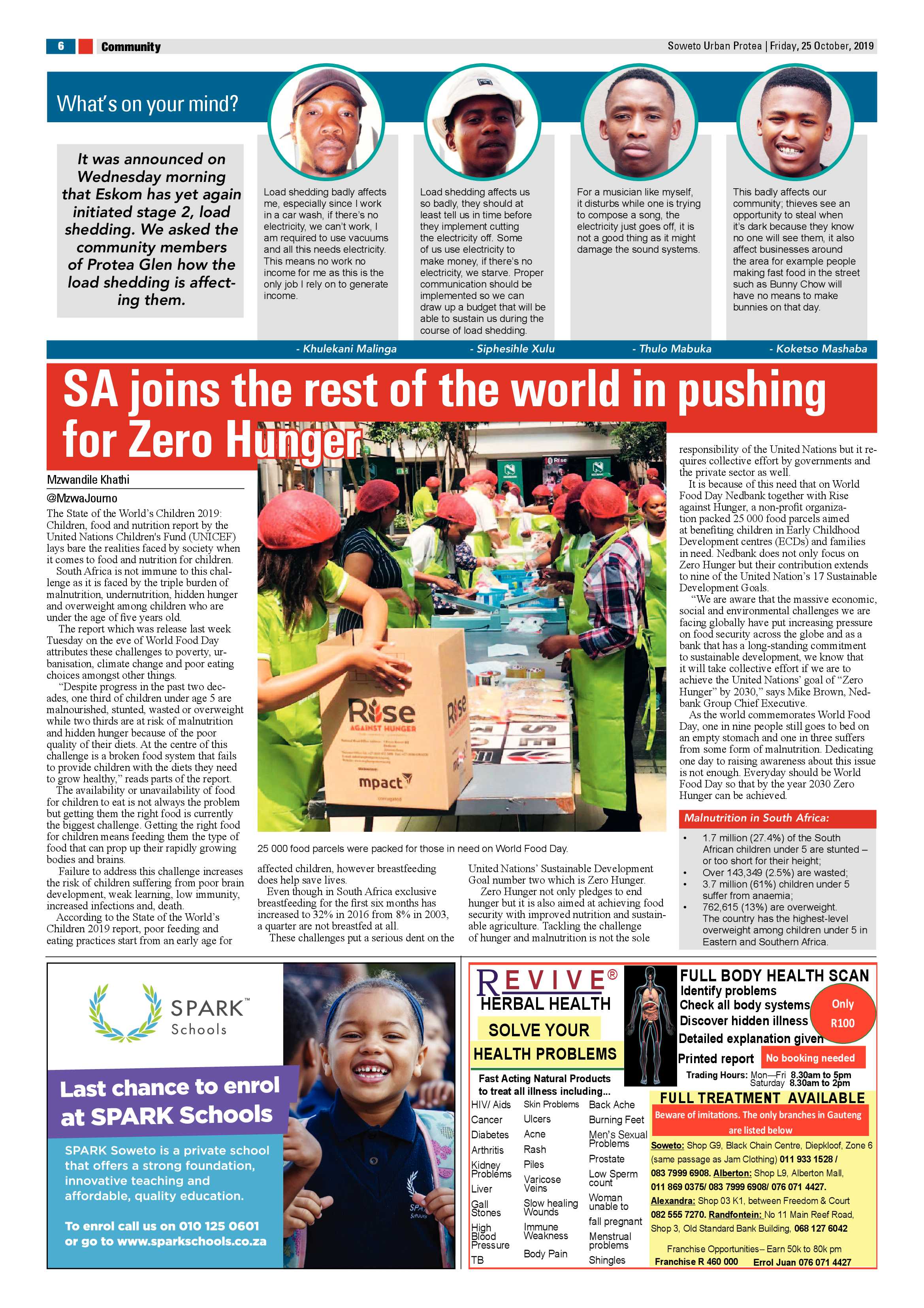 Protea News – October 25, 2019 page 6