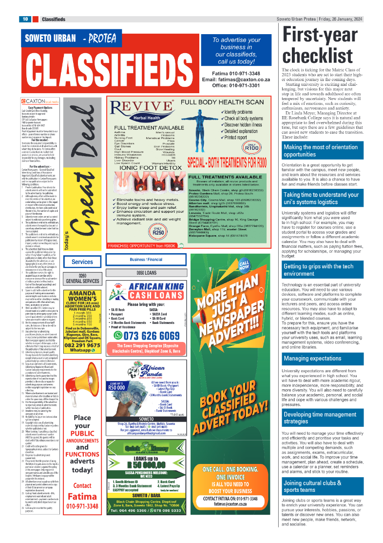 Protea: 26 January 2024 page 10