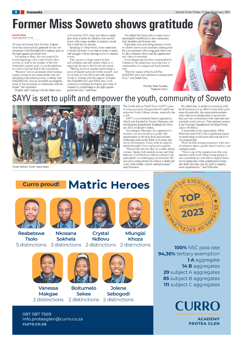 Protea: 26 January 2024 page 8