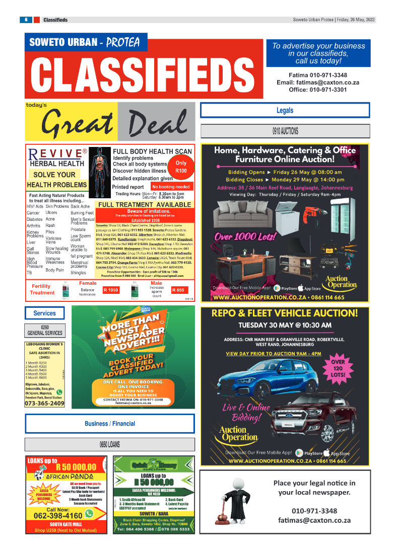 Protea: 26 May 2023 page 6