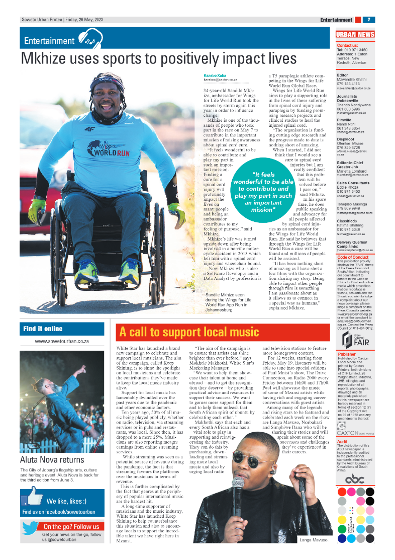 Protea: 26 May 2023 page 7