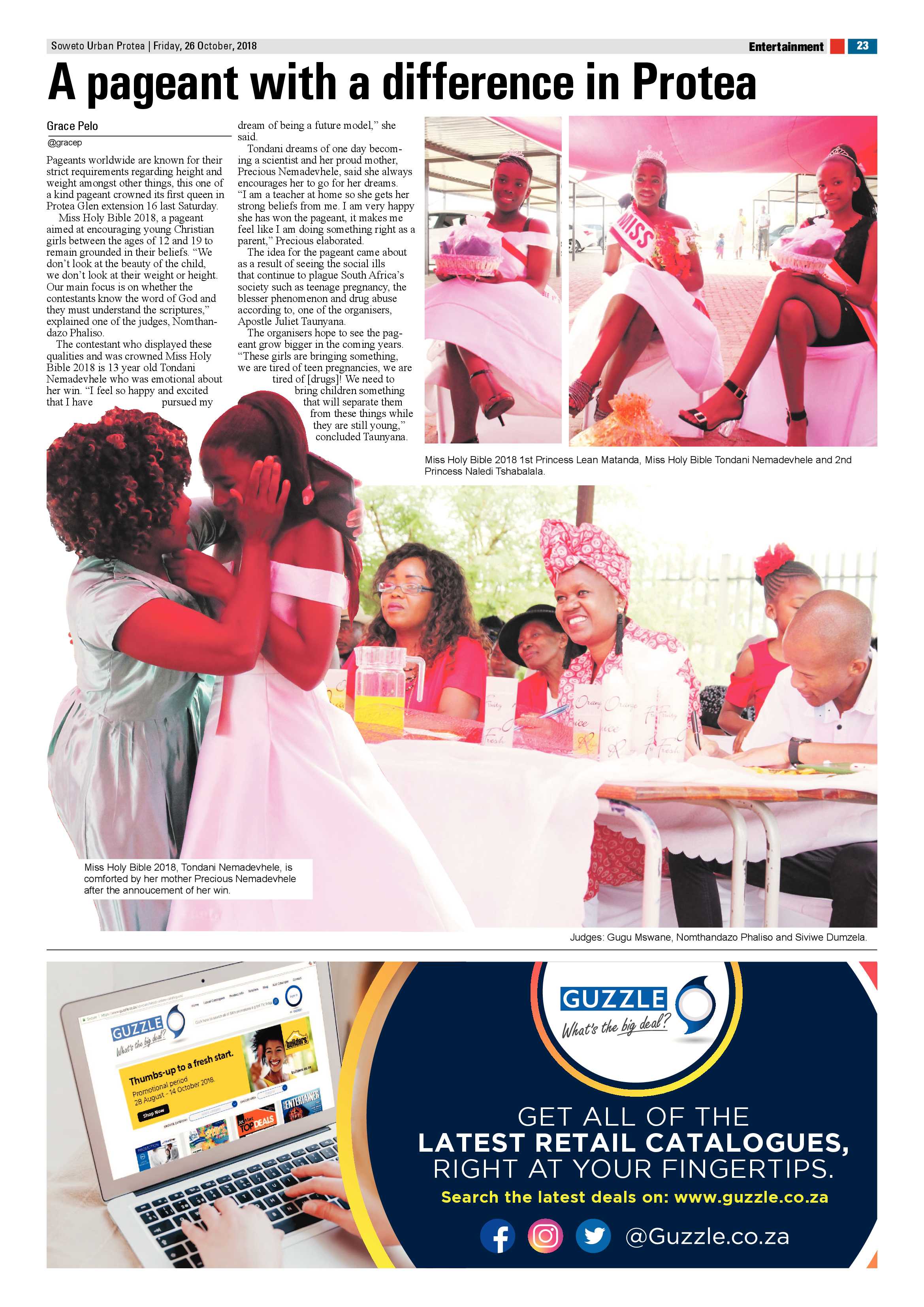 Protea – October 26, 2018 issue page 23