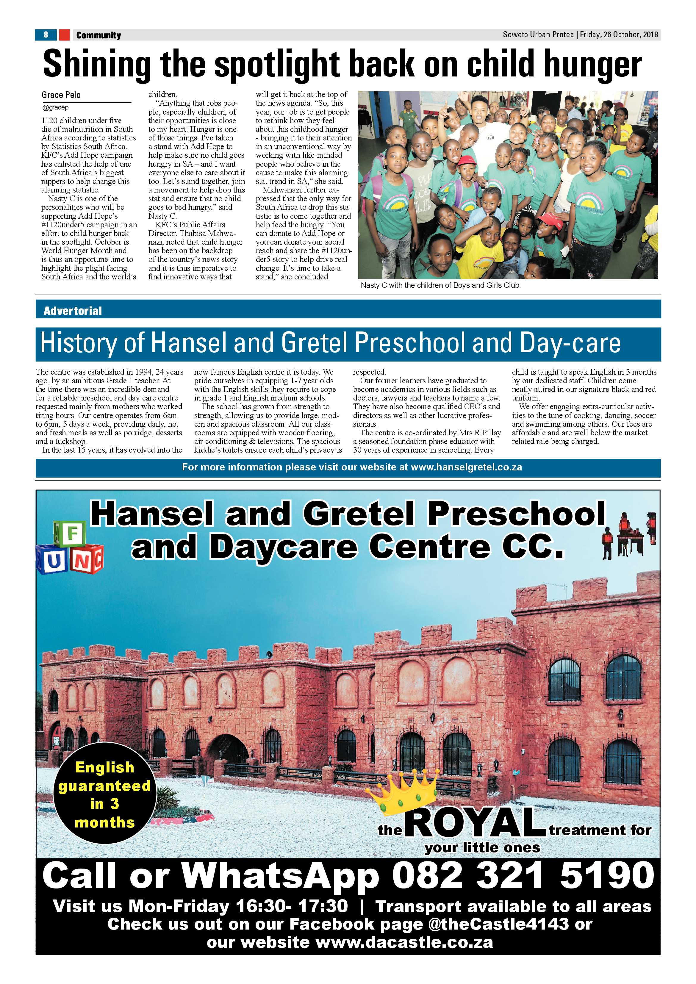 Protea – October 26, 2018 issue page 8