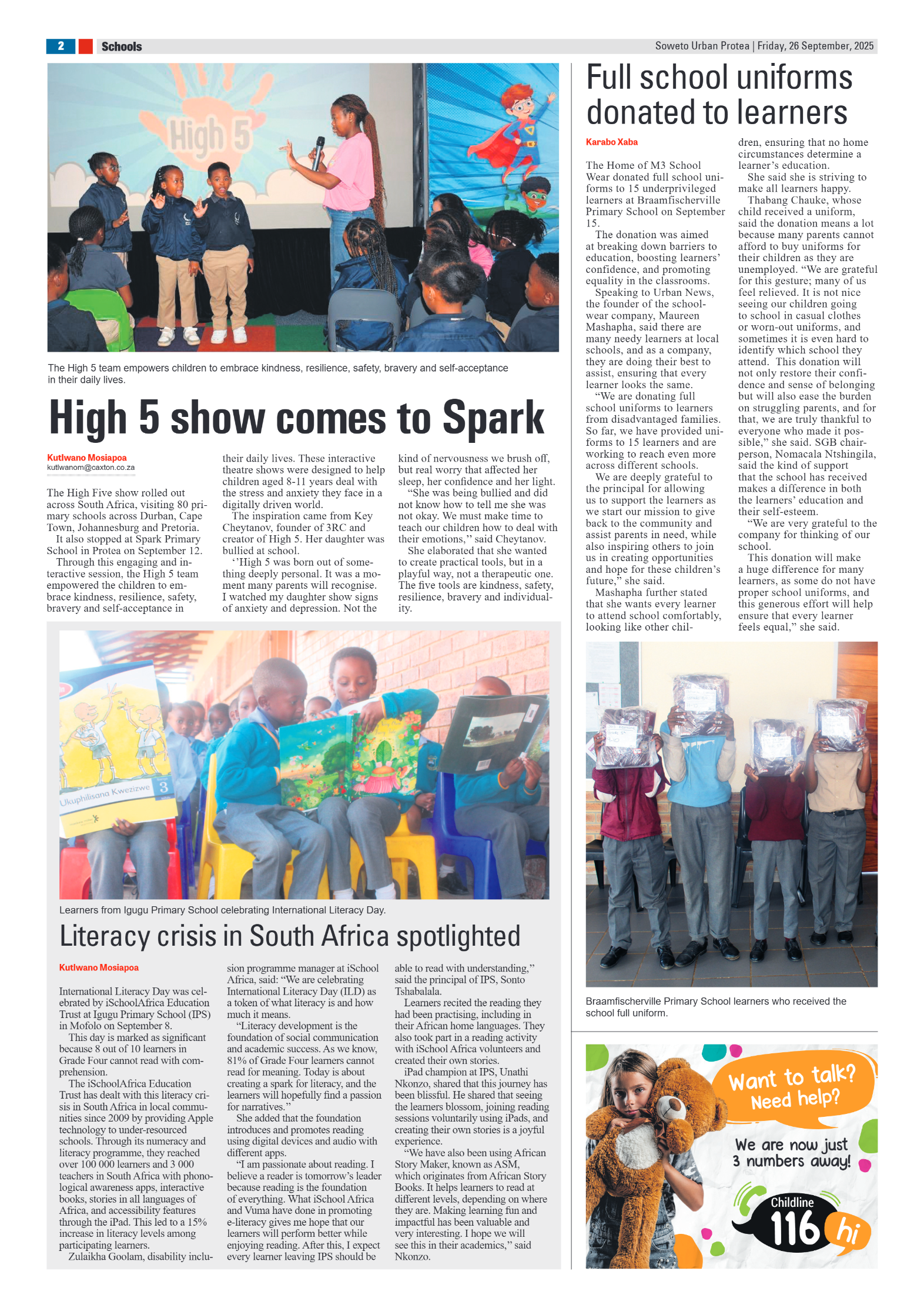 Protea: 26 September 2025 page 2
