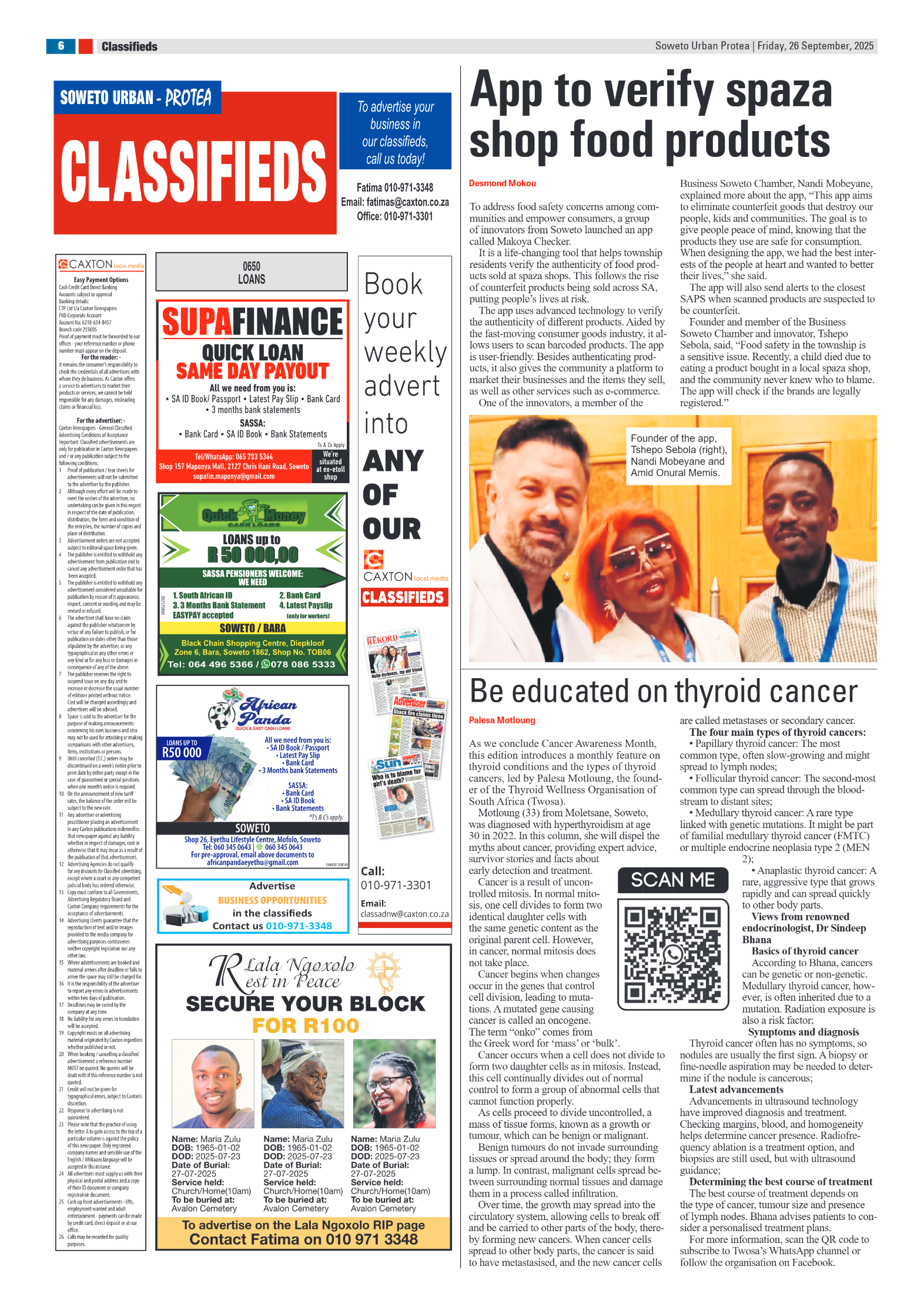 Protea: 26 September 2025 page 6