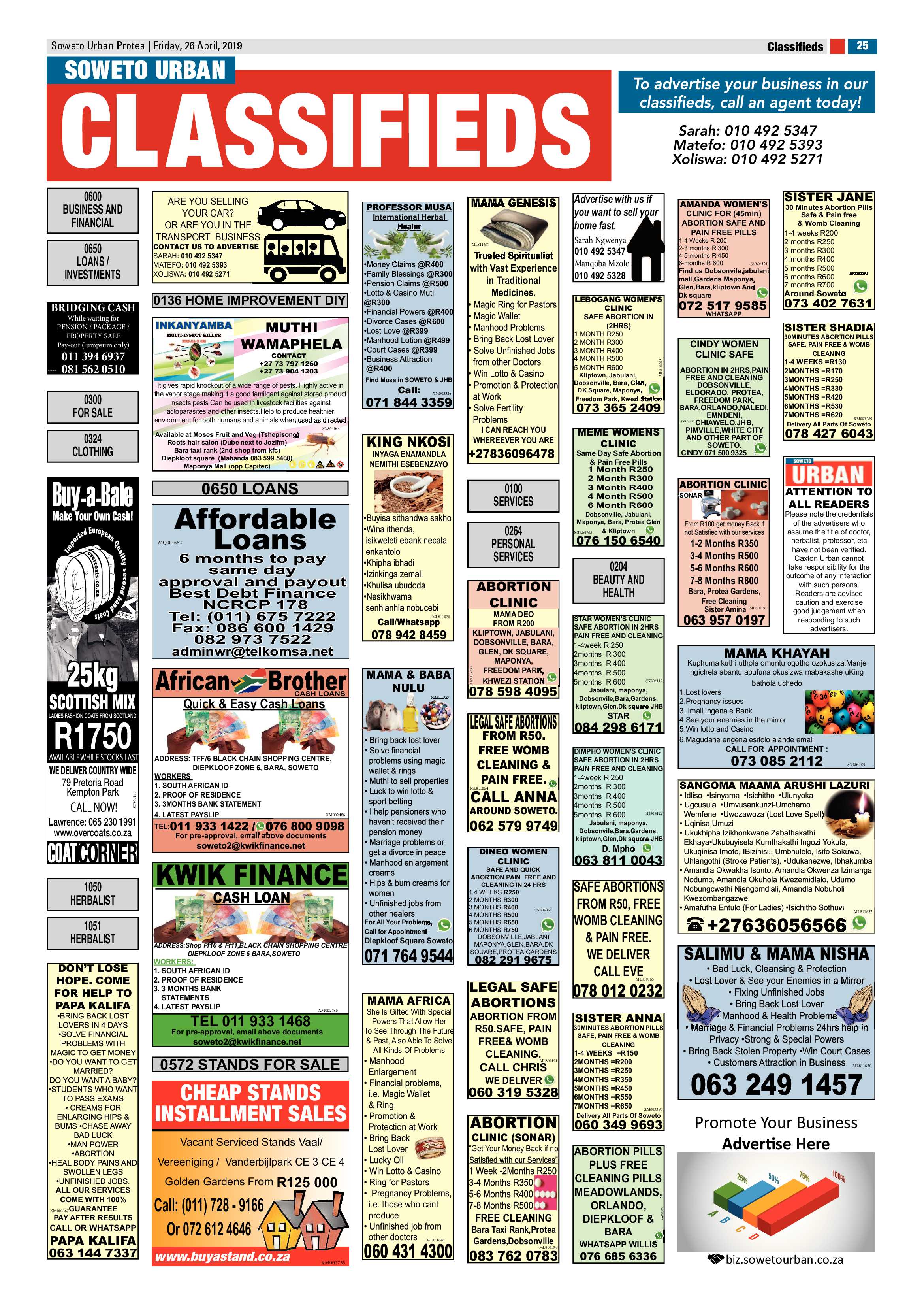 Protea News – April 26, 2019 page 25