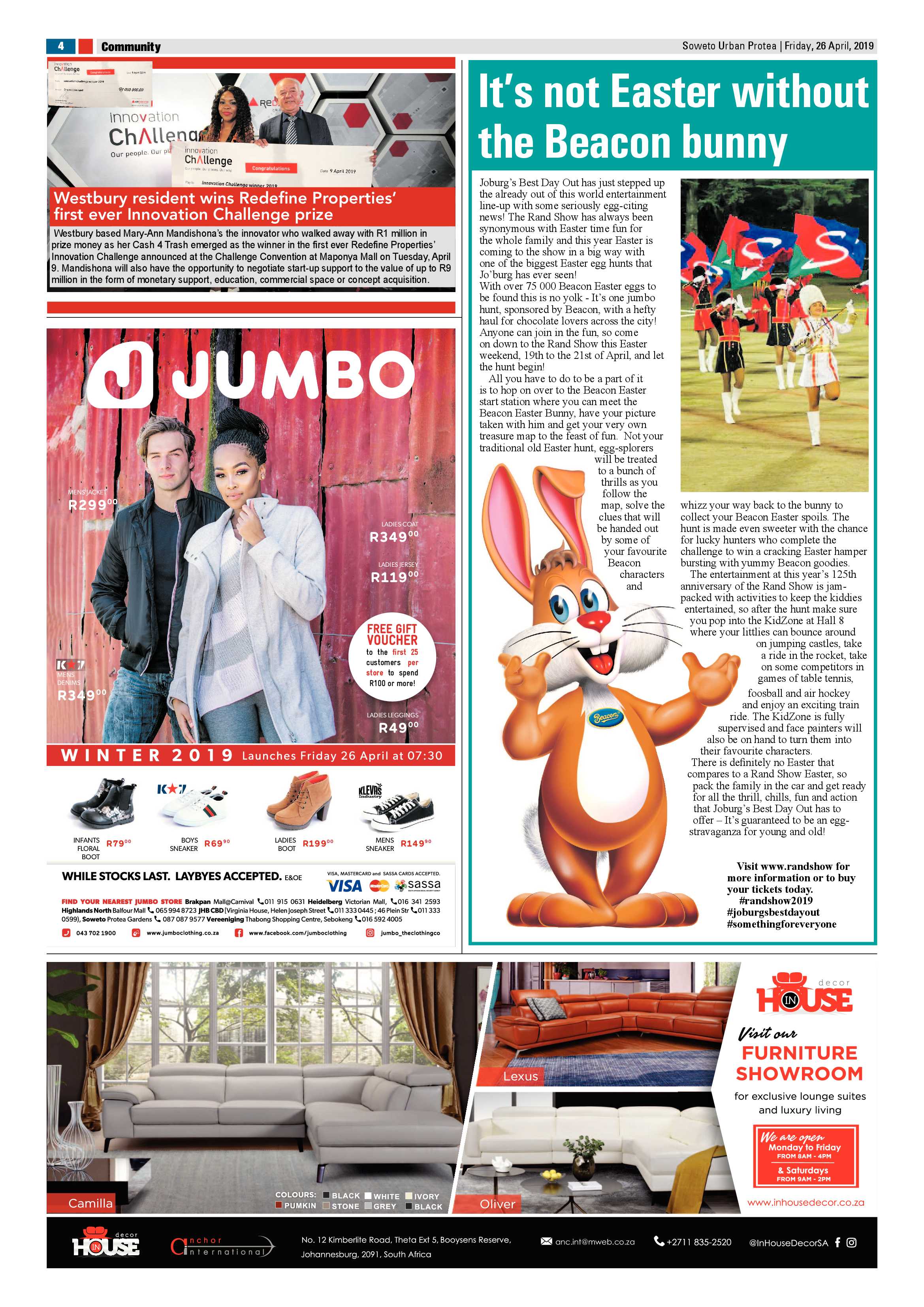 Protea News – April 26, 2019 page 4
