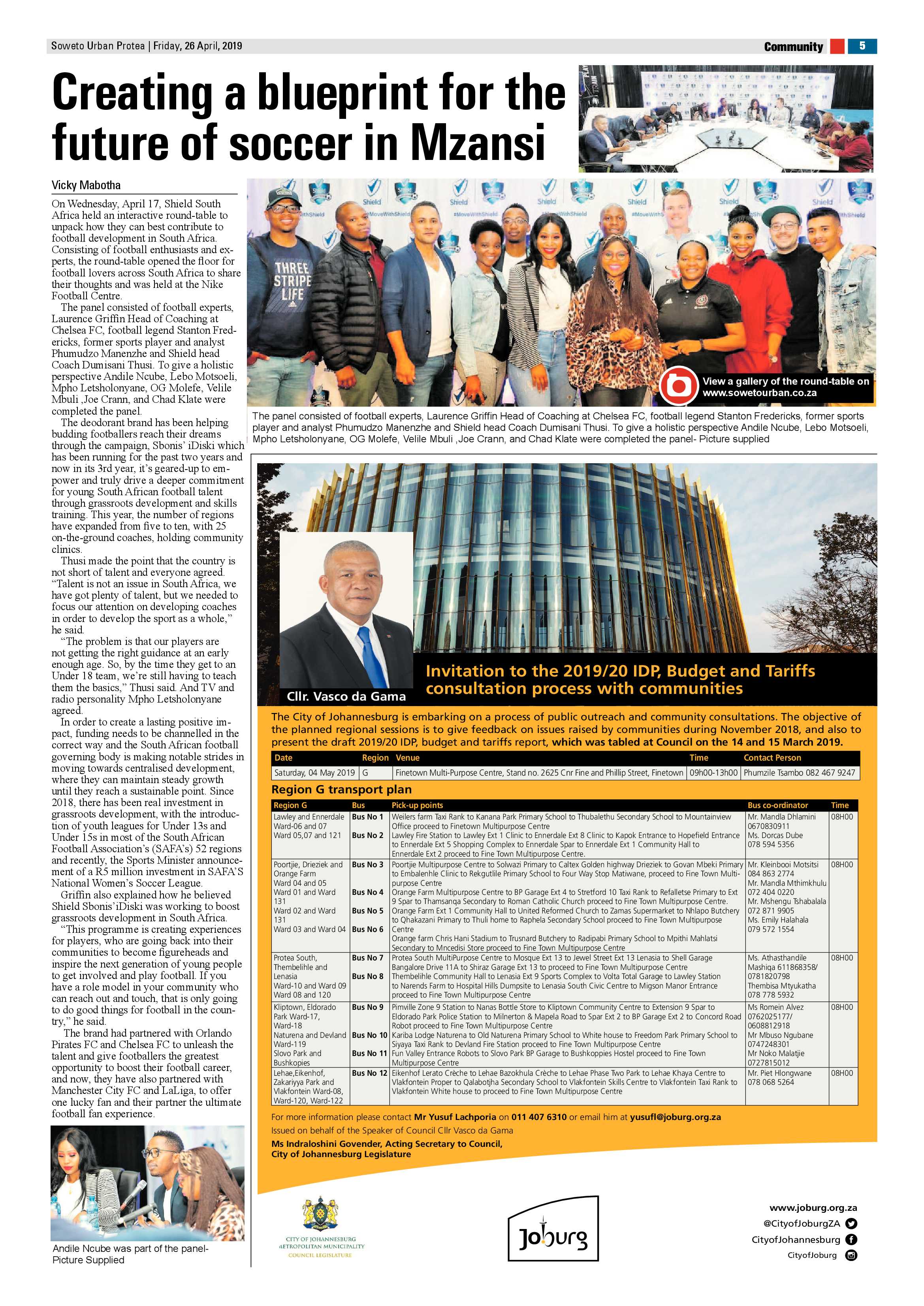 Protea News – April 26, 2019 page 5