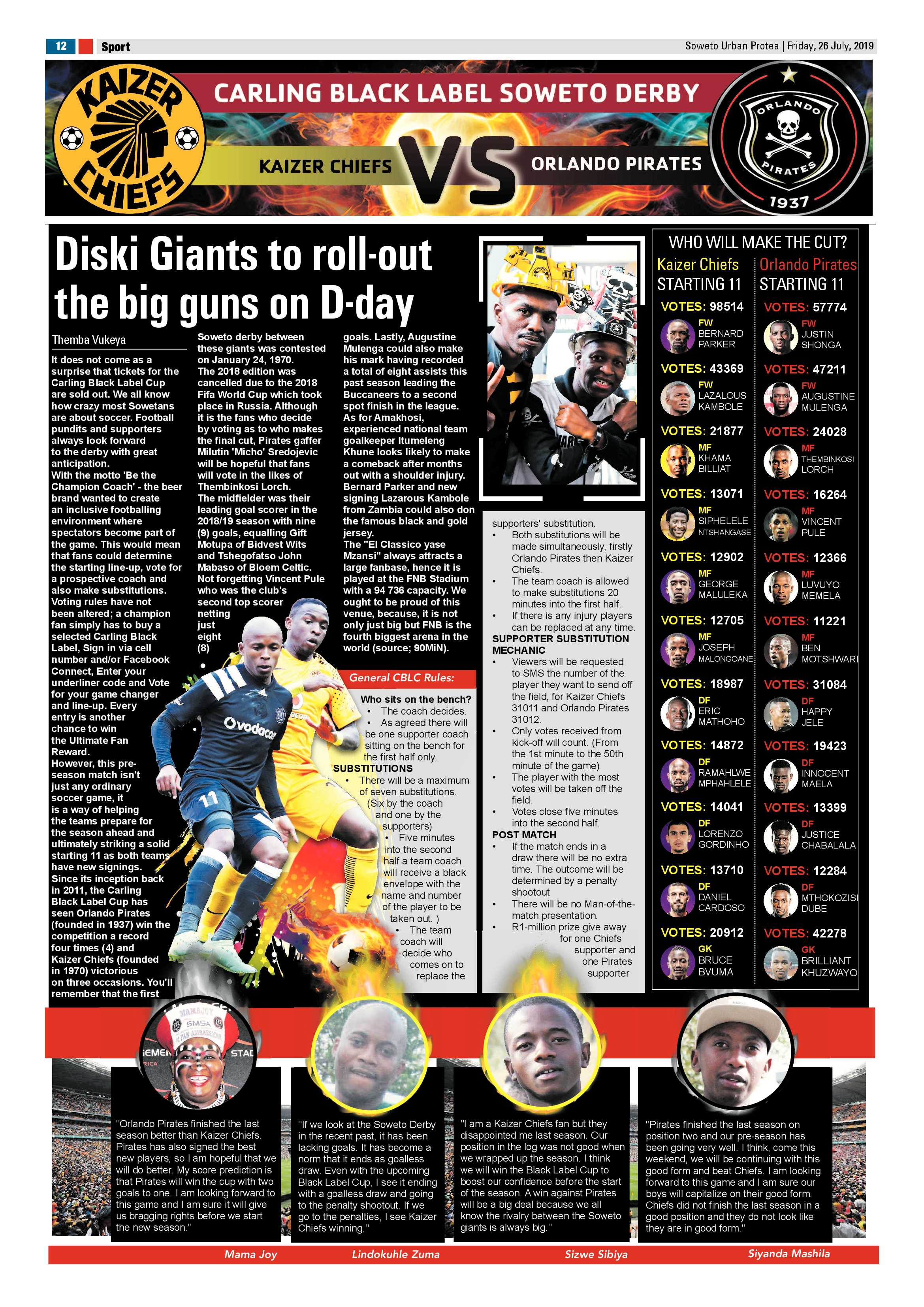 Protea News – July 26, 2019 page 12