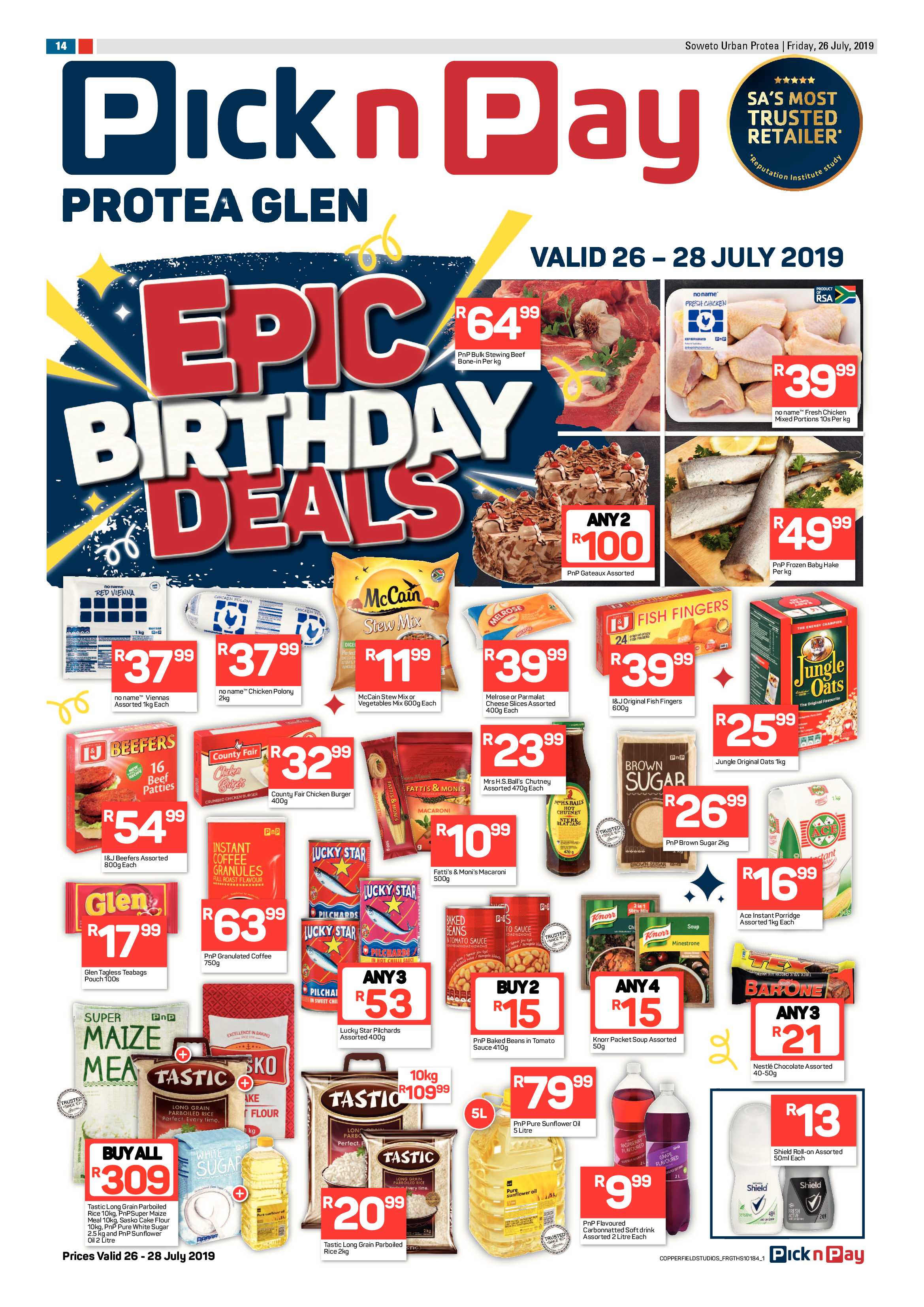 Protea News – July 26, 2019 page 14