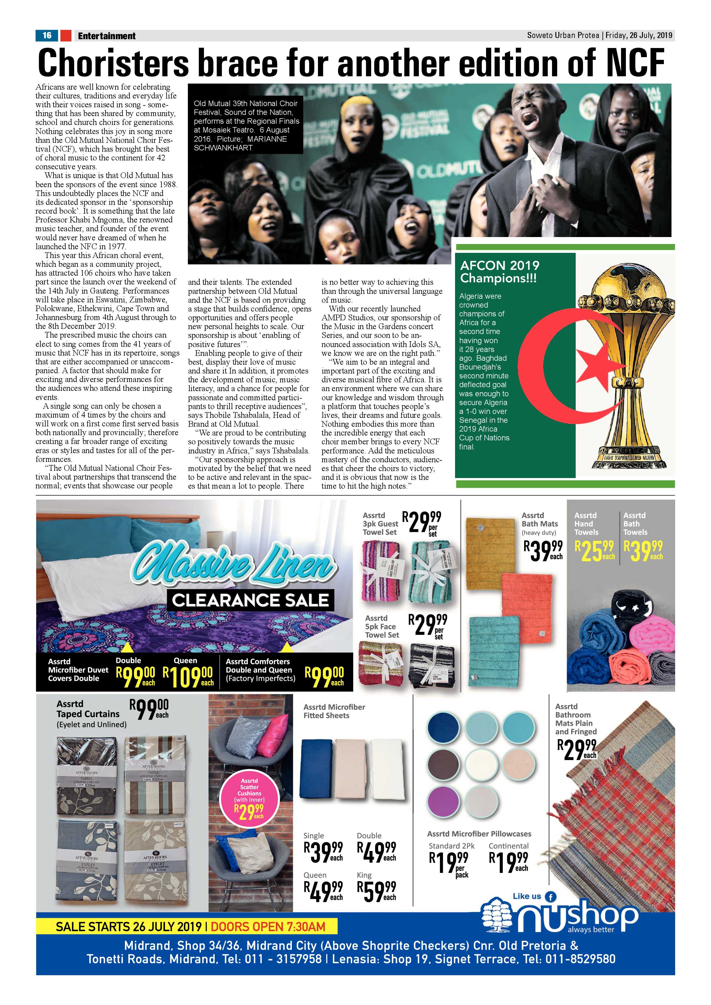 Protea News – July 26, 2019 page 16