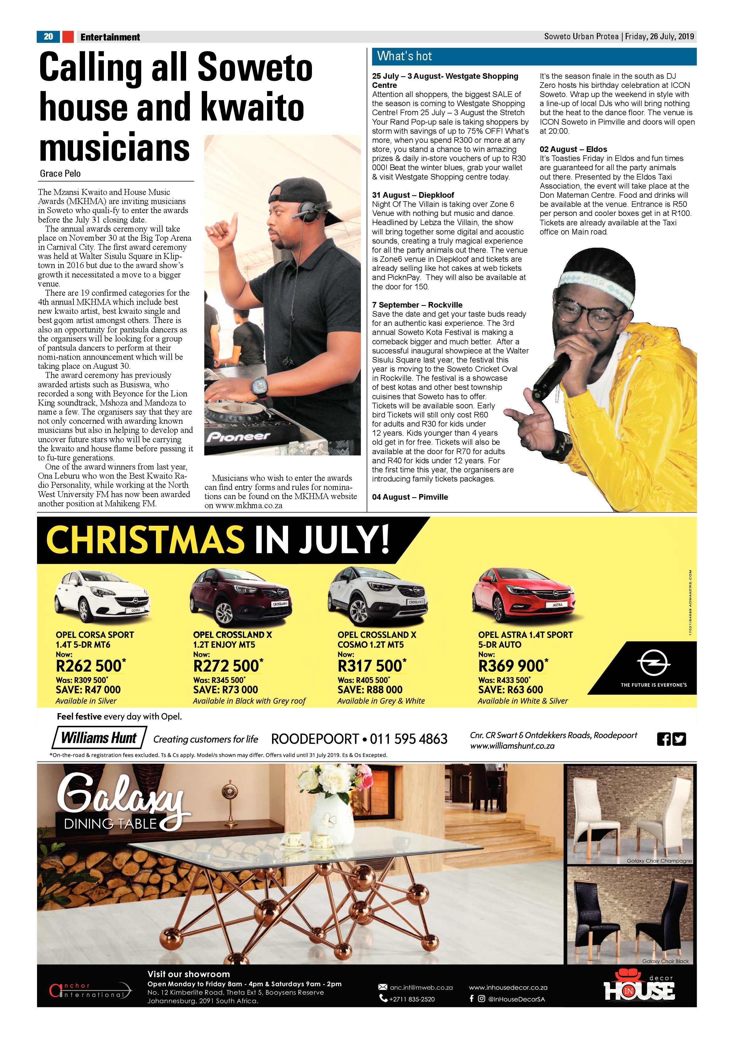 Protea News – July 26, 2019 page 20