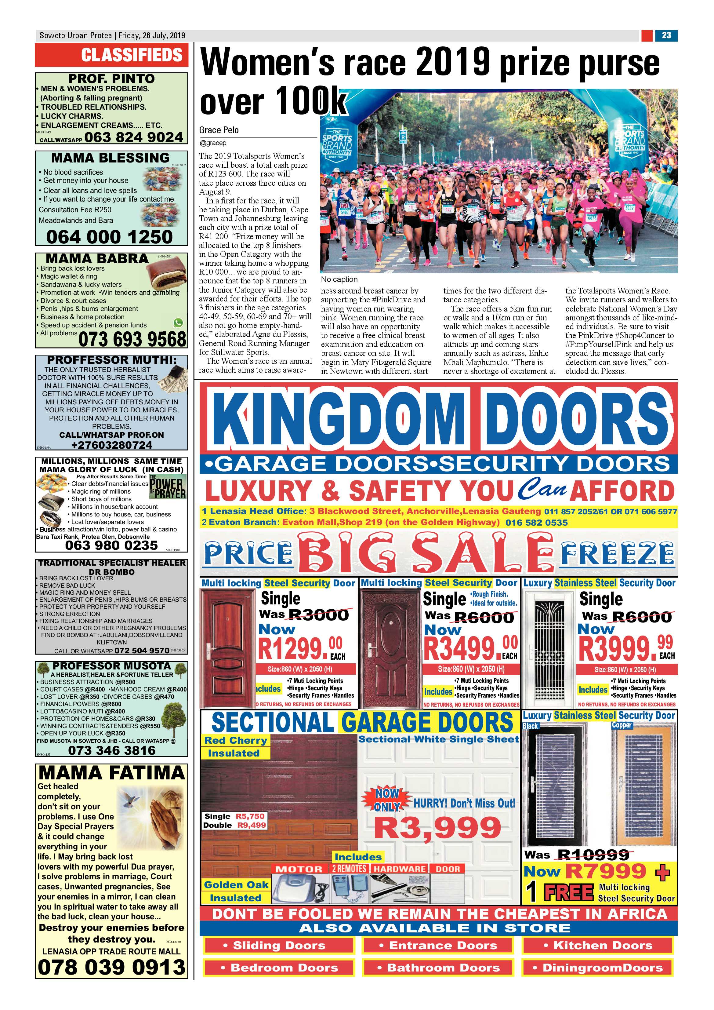 Protea News – July 26, 2019 page 23