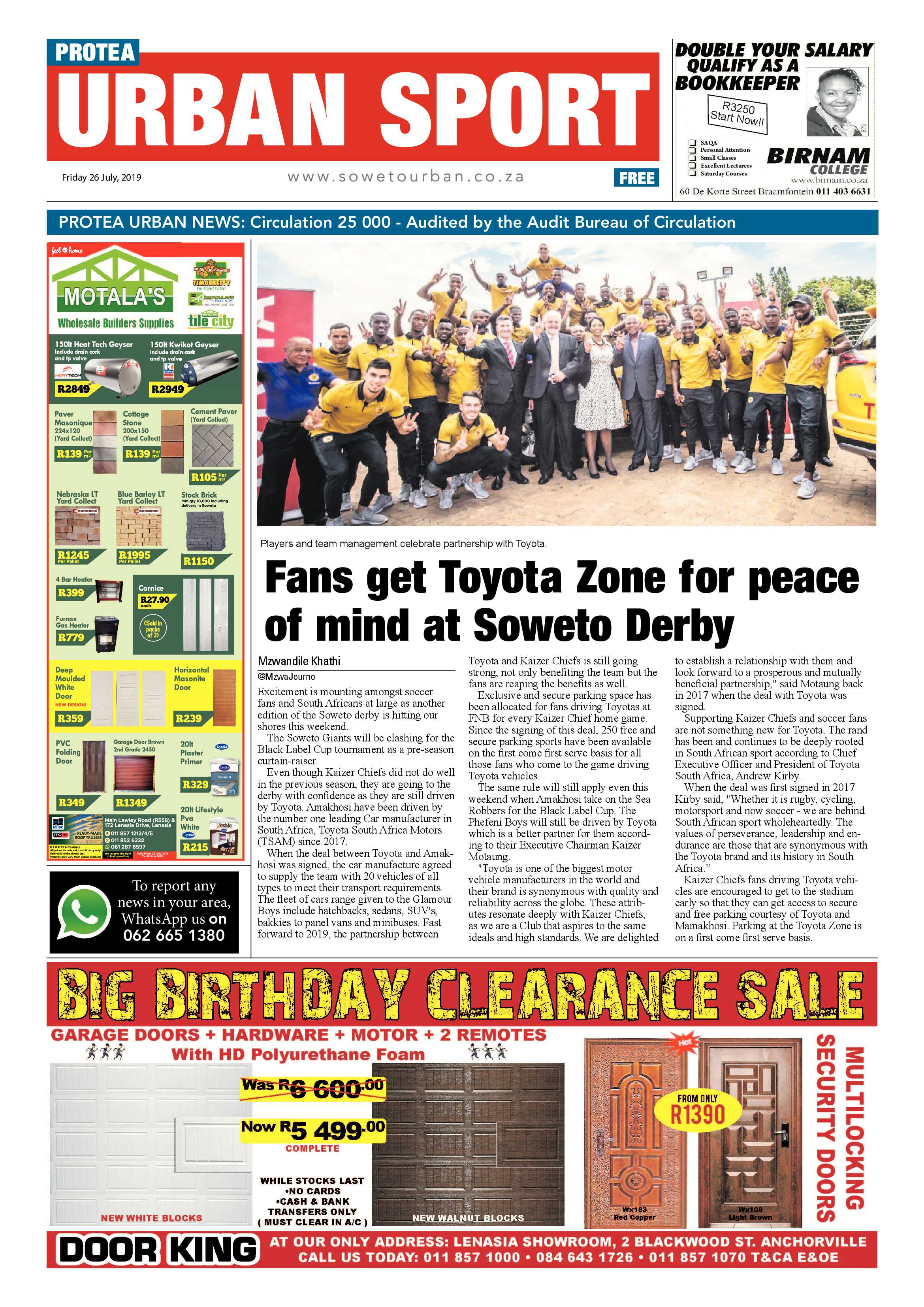 Protea News – July 26, 2019 page 28