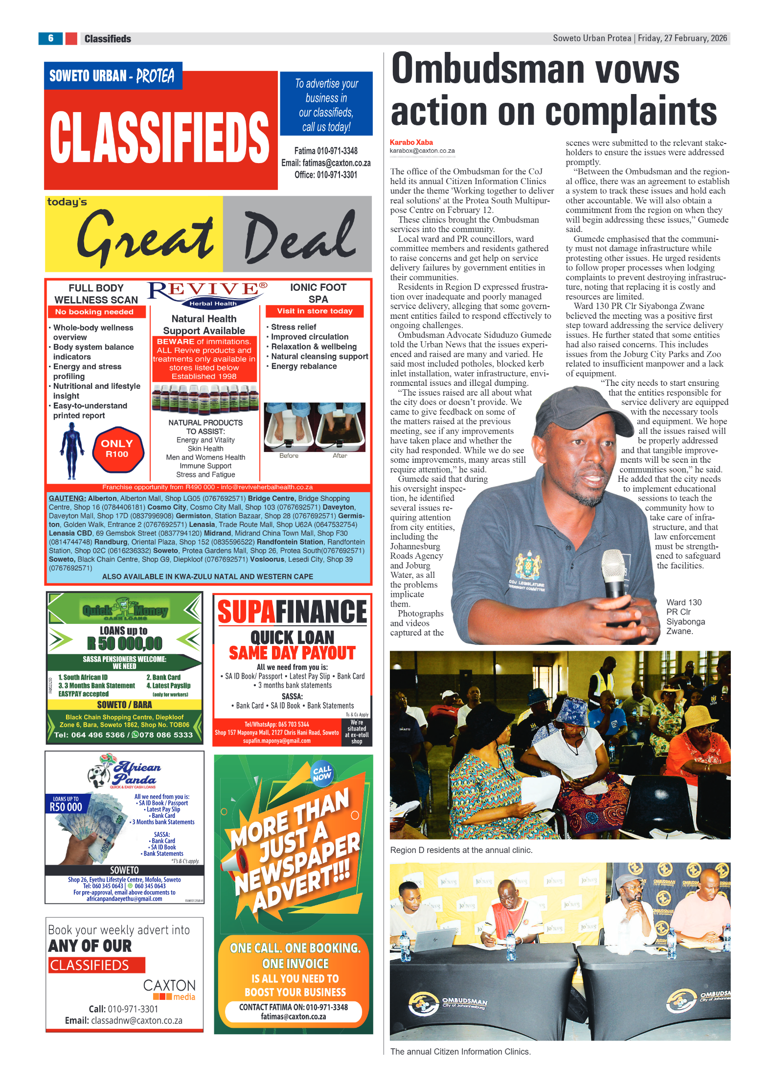 Protea: 27 February 2026 page 6