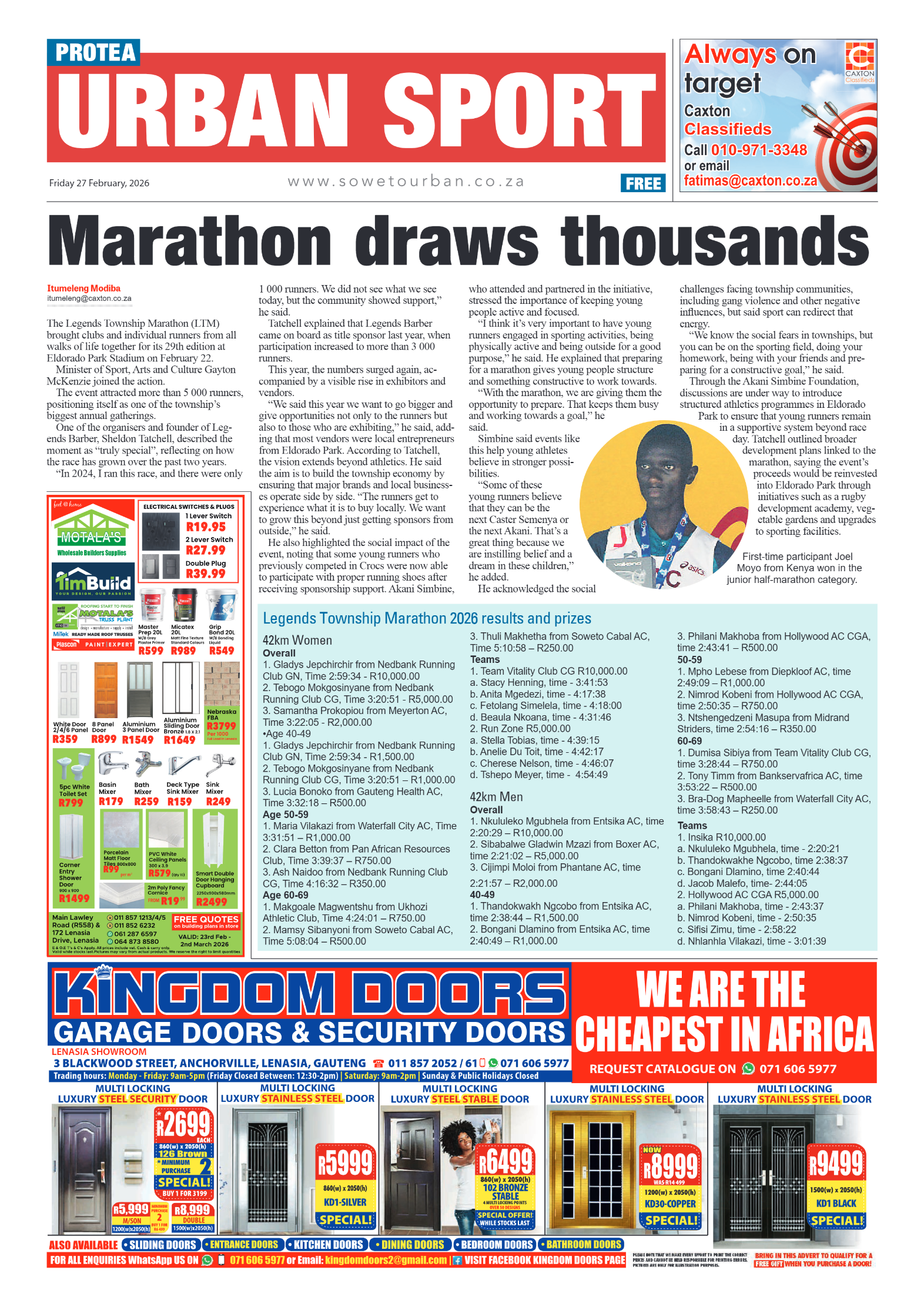 Protea: 27 February 2026 page 8