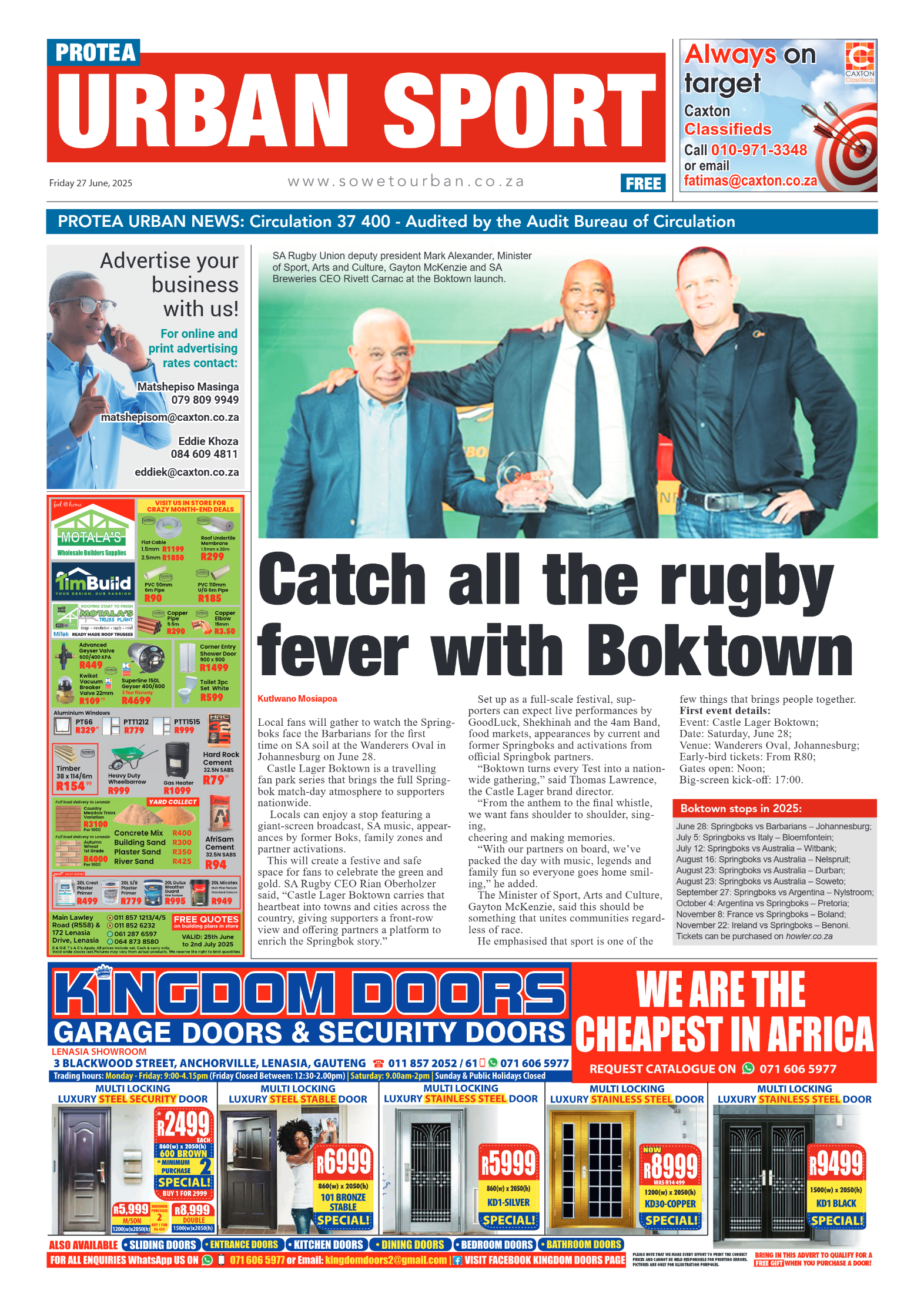 Protea: 27 June 2025 page 8