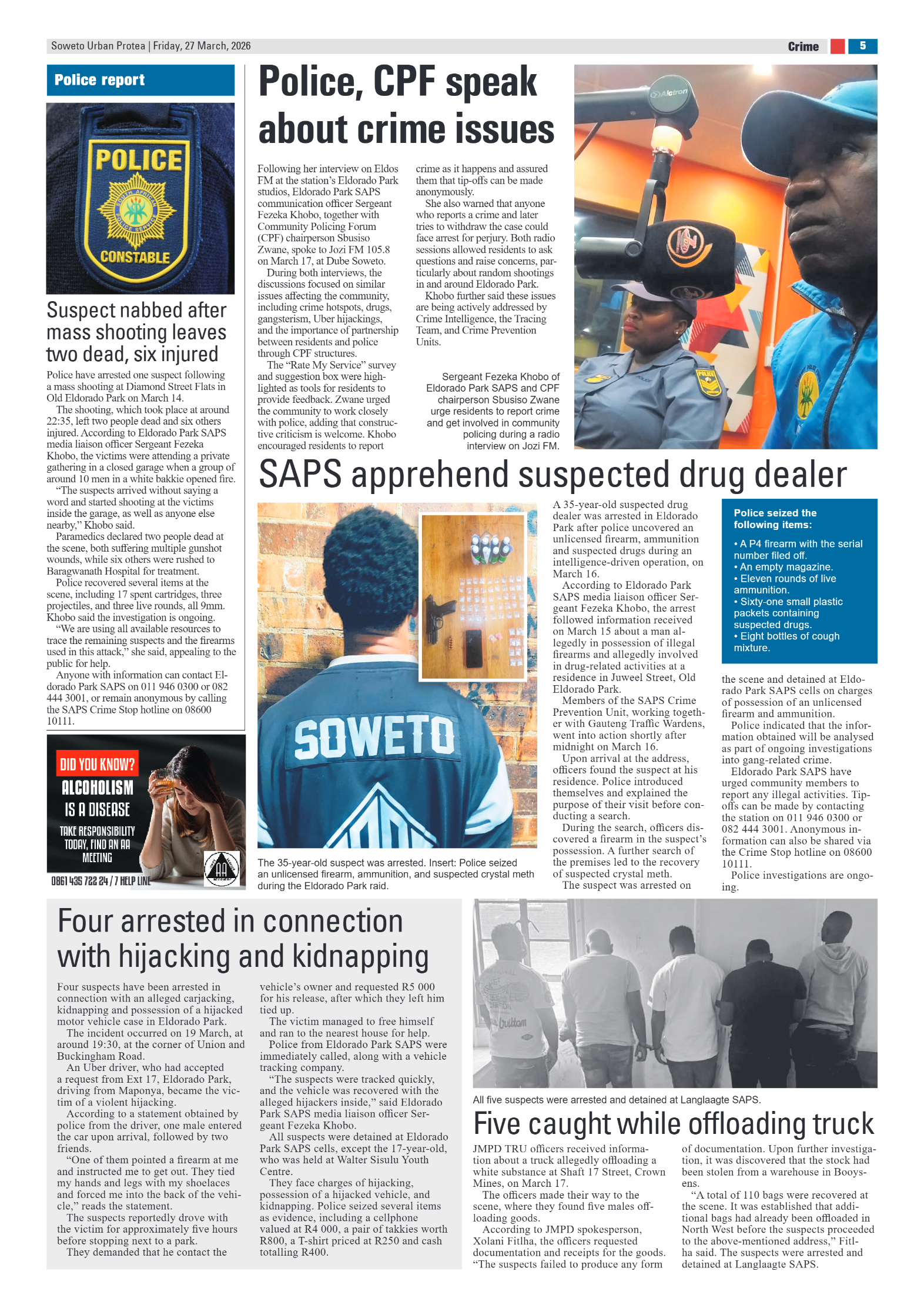 Protea: 27 March 2026 page 5