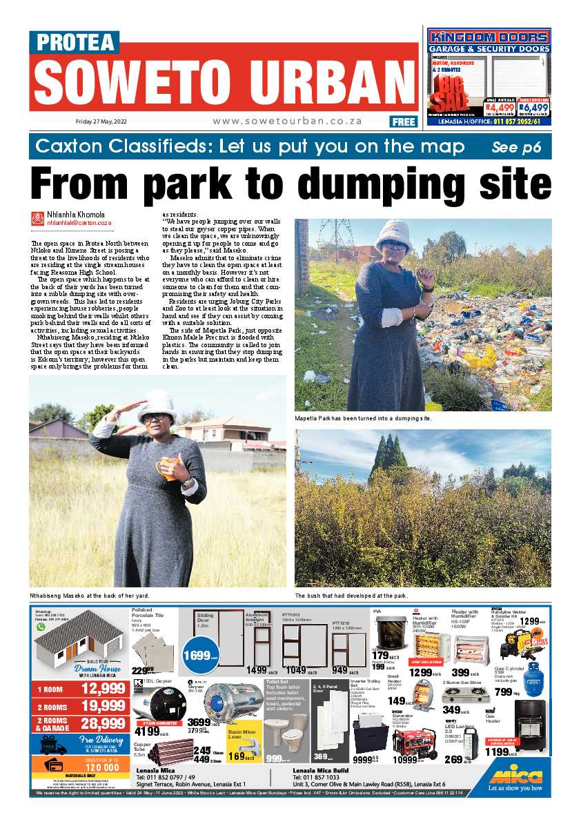 Protea 27 May 2022 page 1