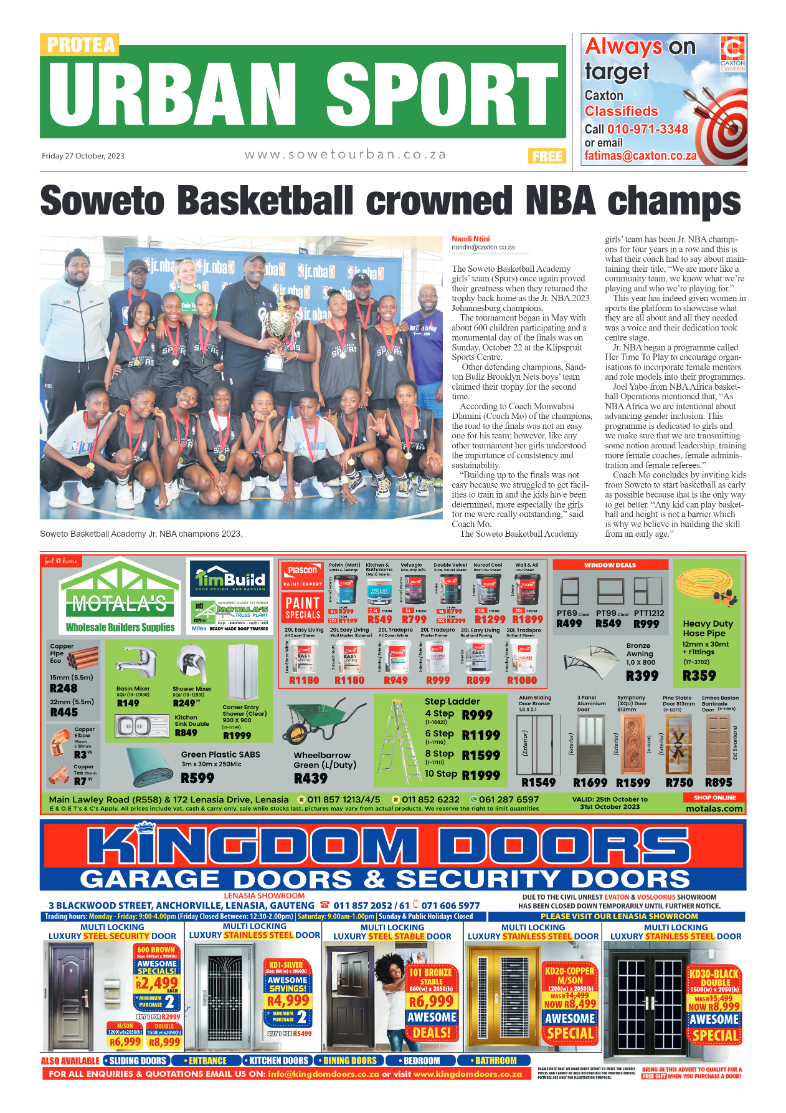 Protea: 27 October 2023 page 8