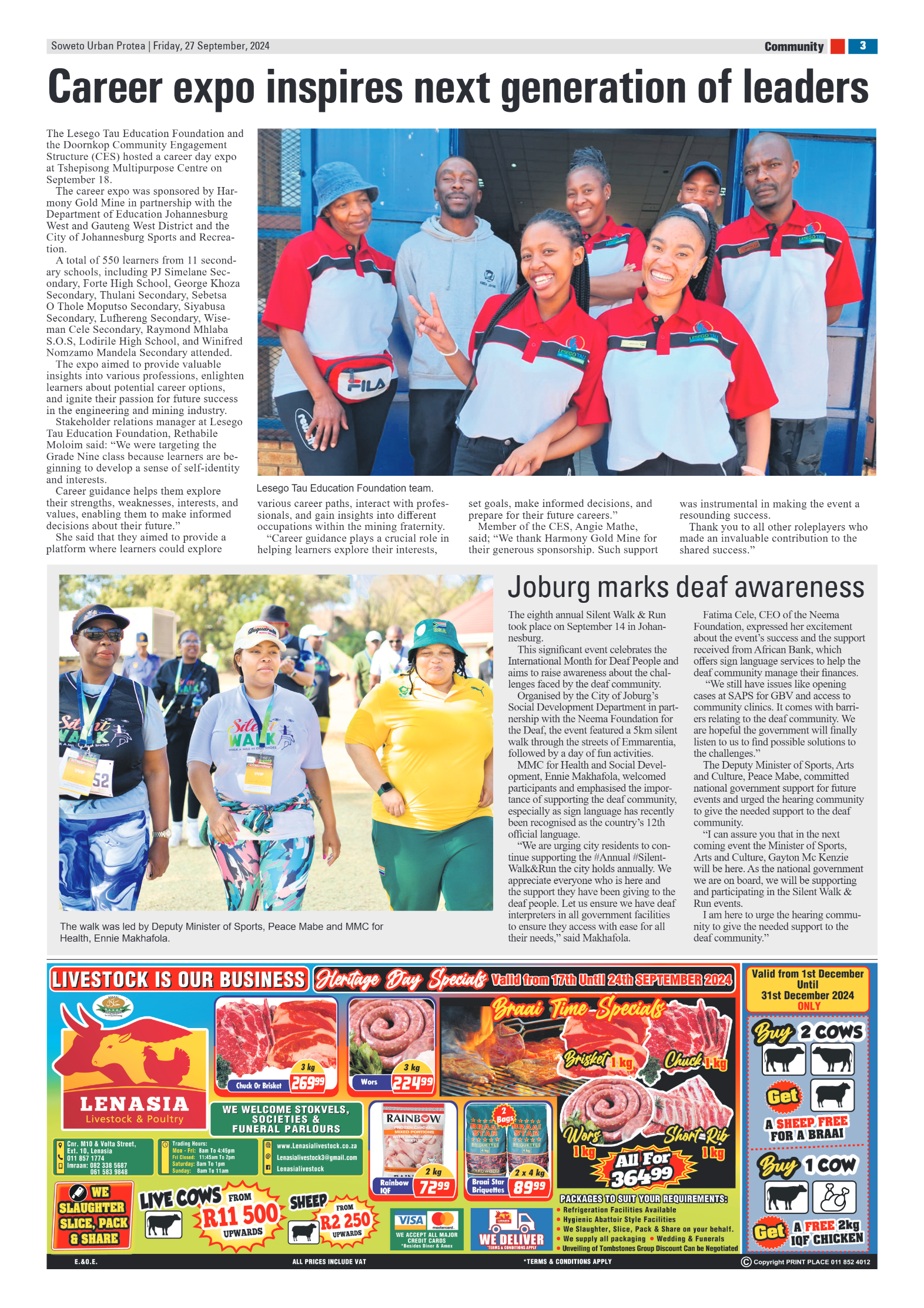 Protea: 25 September 2024 page 3